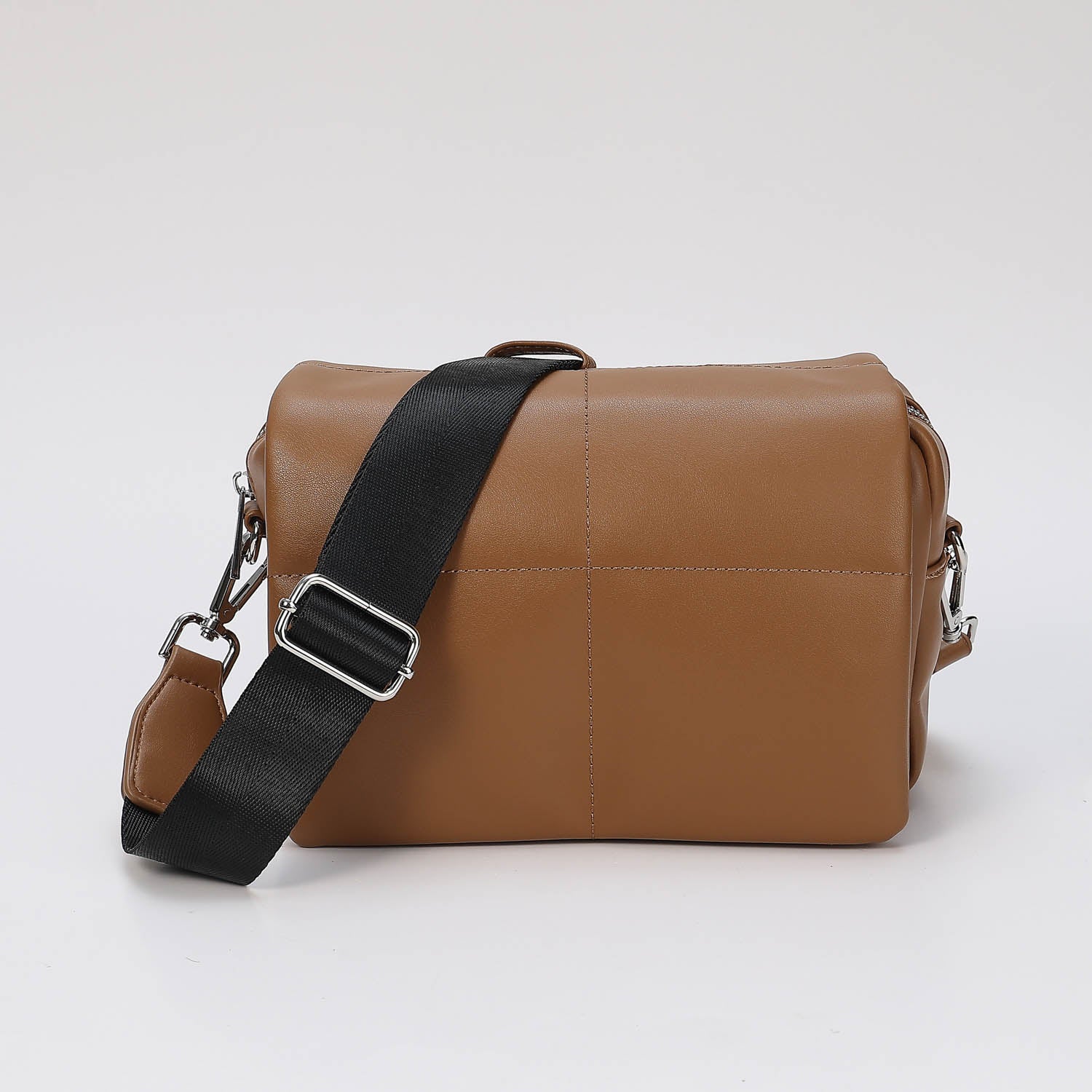BANDOLERA RECTANGULAR SUAVE FLAP COMPLETA / CORREA TEX