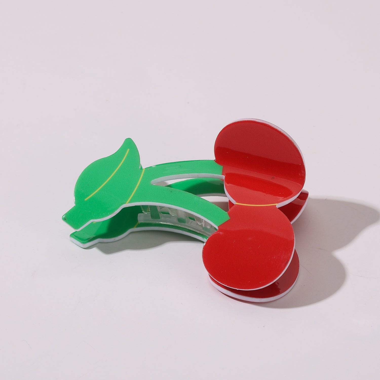 pinza mediana acrilico cerezas