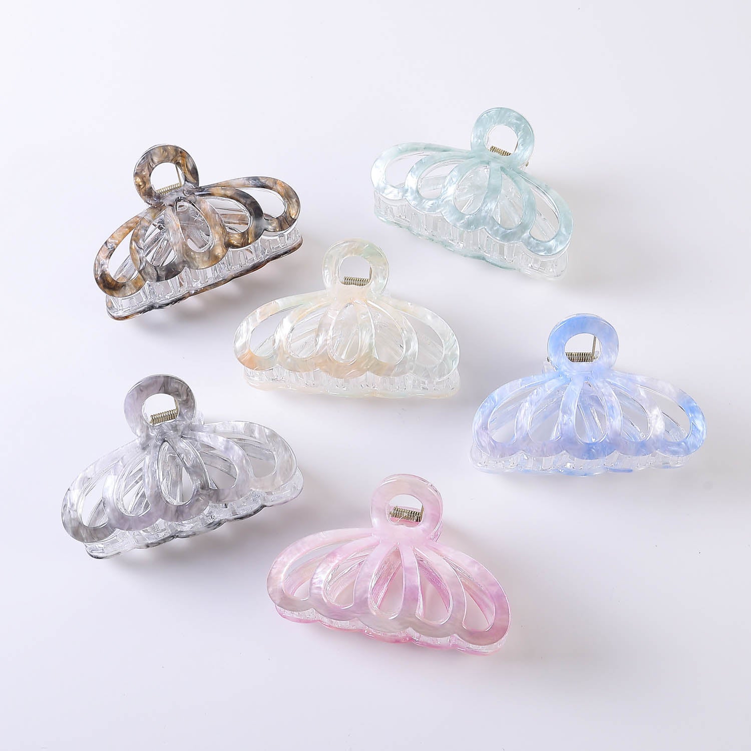 PINZA GRANDE  TIPO OVAL 6 GANCHOS / MARMOLEADAS / PASTEL