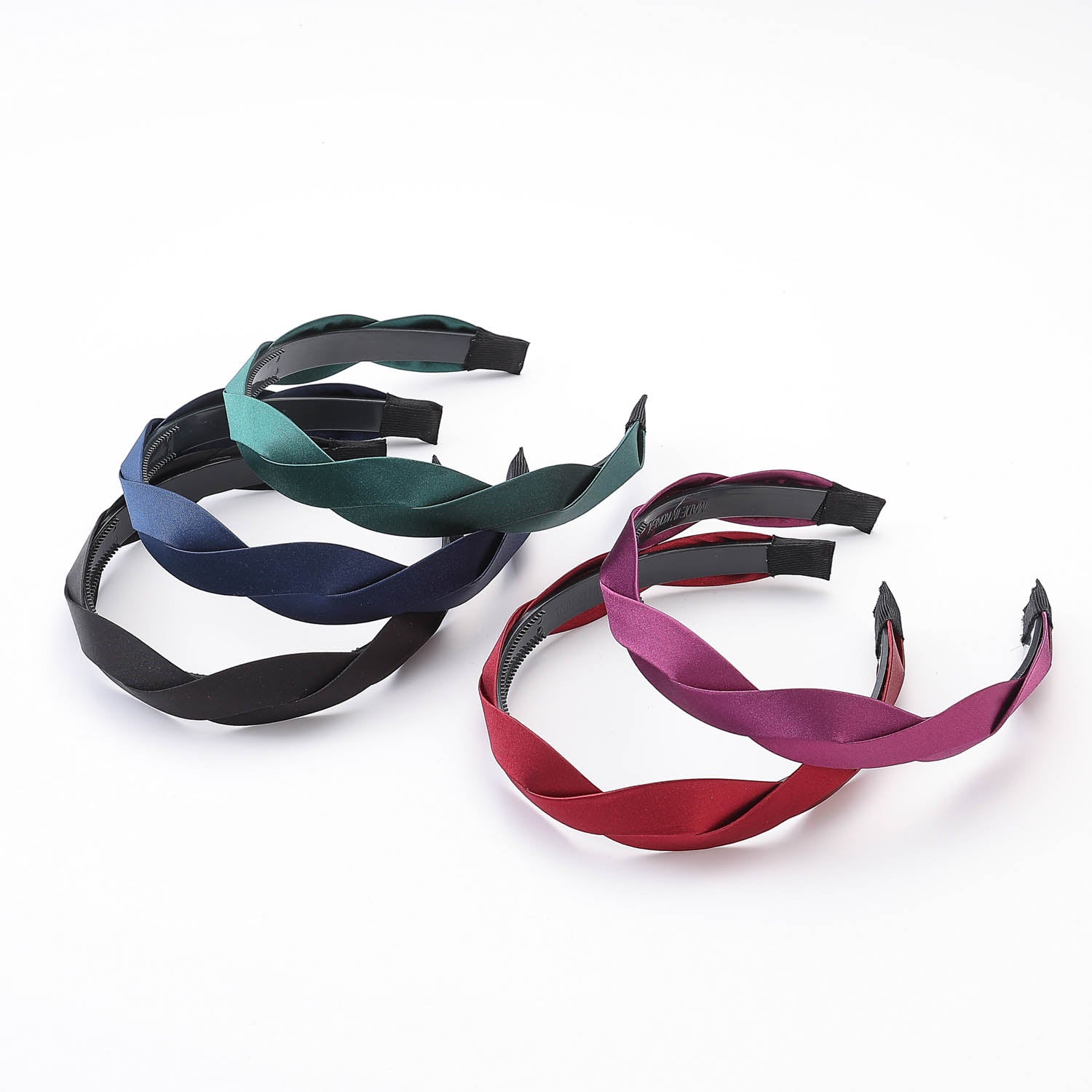 DIADEMA MED / TEX SEDOSO LISO TRENZASO / COL INVIERNO