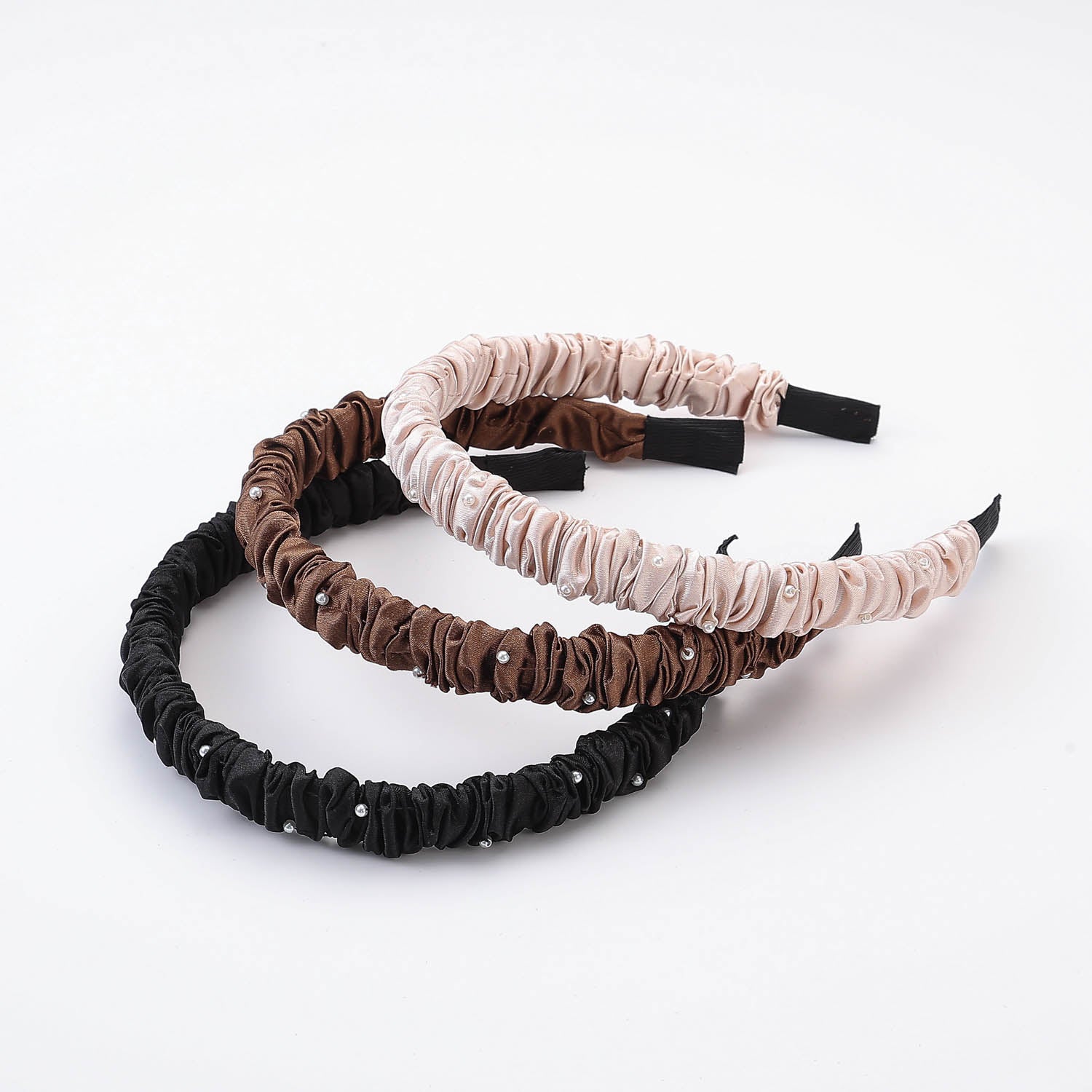 DIADEMA DEL / TEX SEDOSO CORRUGADO PERLITAS / INVIERNO