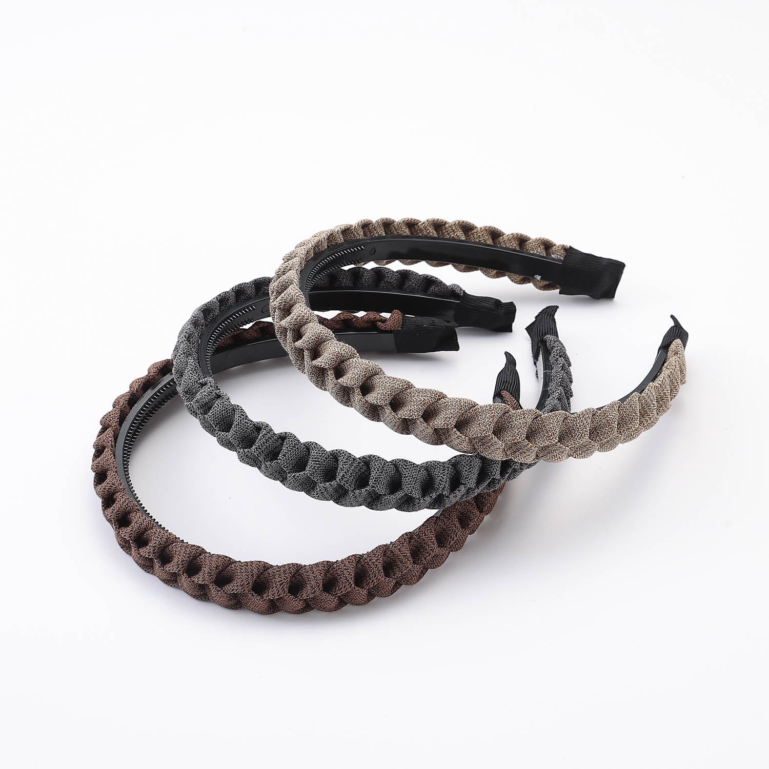 DIADEMA MED SEDOSA TRENZADO DOBLE / INVIERNO