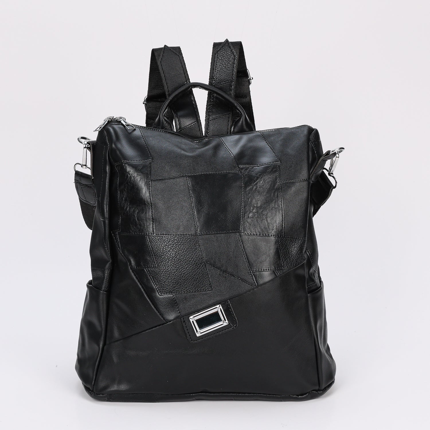 BACK PACK  MED PIU LISA / PESPUNTE DIAGONAL / ASA LARGA / NEGRA