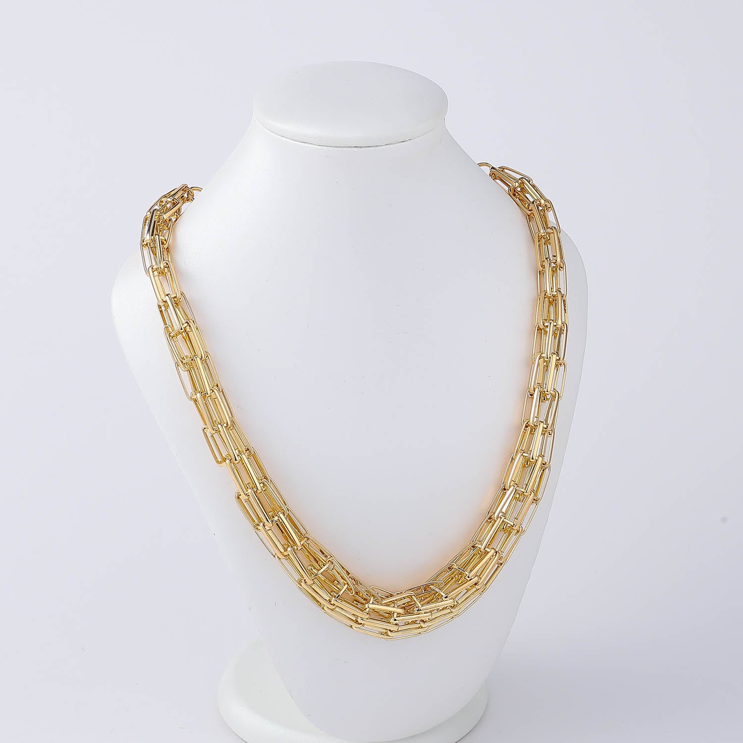 16" MULTICADENAS ESLABON RECTANGULAR TOSCO