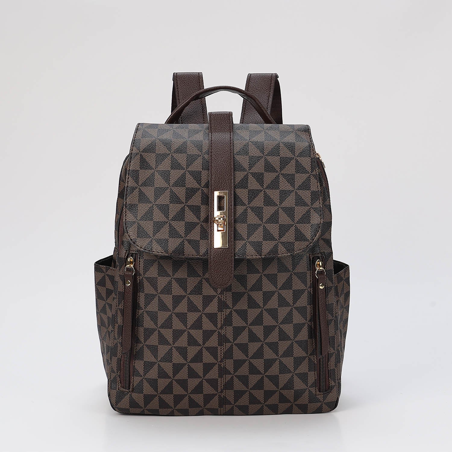 BACK PACK /MEDIANA PIU TIPO MONOGRAMA GRECAS