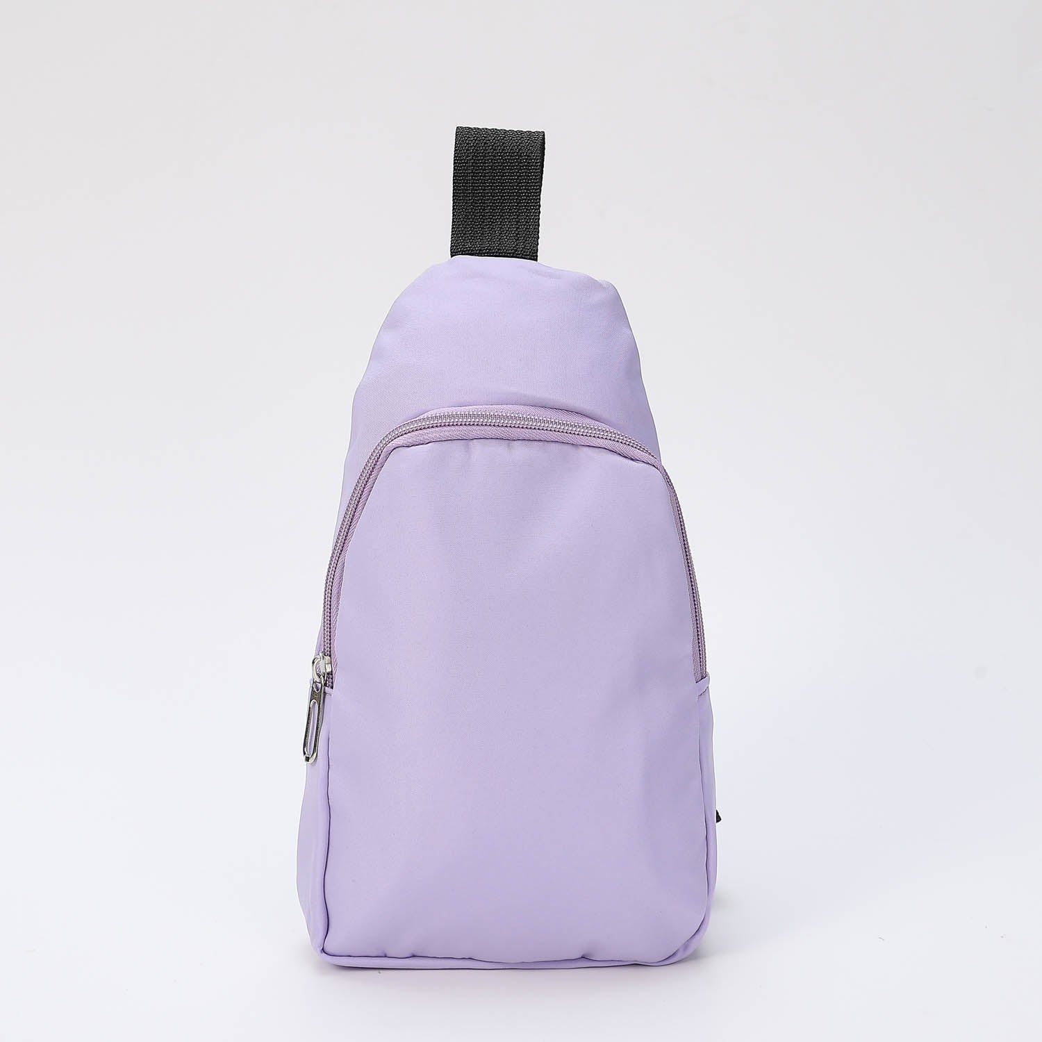 BACK PACK /GRANDE LONA SENCILLA CIERRE DIAGONAL NEGRA / RI¤ONERA