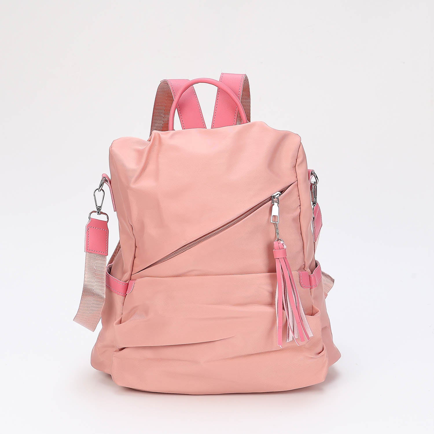 BACK PACK / MEDIANA LONA GRUESA / ASA LATERALES / CIERRE DIAGONAL