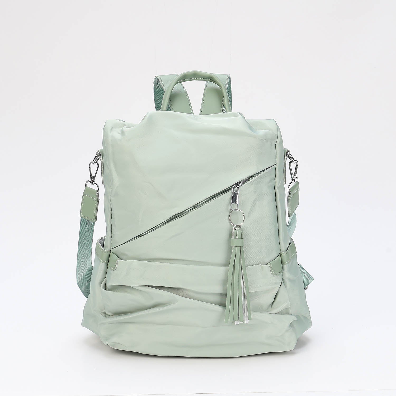 BACK PACK / MEDIANA LONA GRUESA / ASA LATERALES / CIERRE DIAGONAL