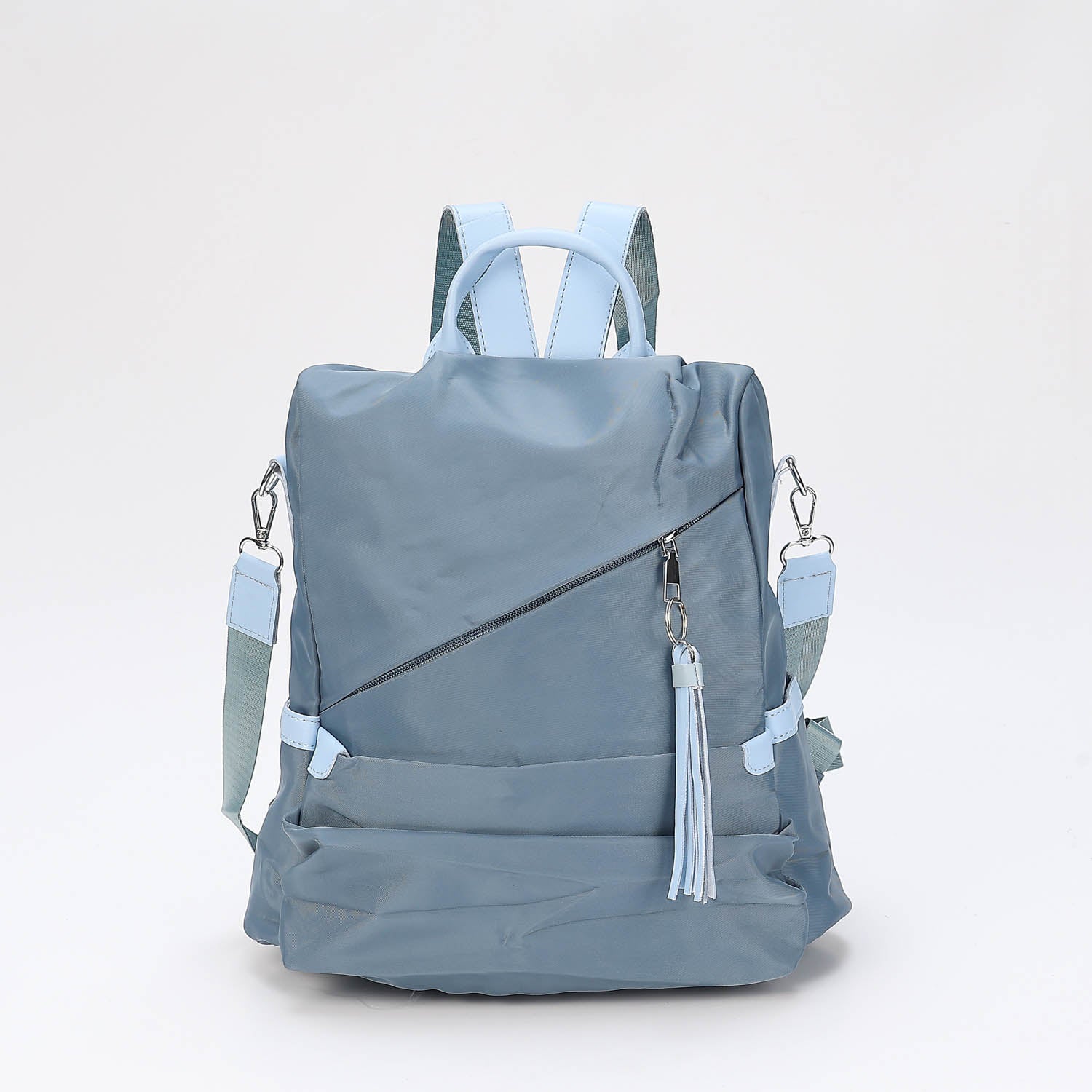 BACK PACK / MEDIANA LONA GRUESA / ASA LATERALES / CIERRE DIAGONAL