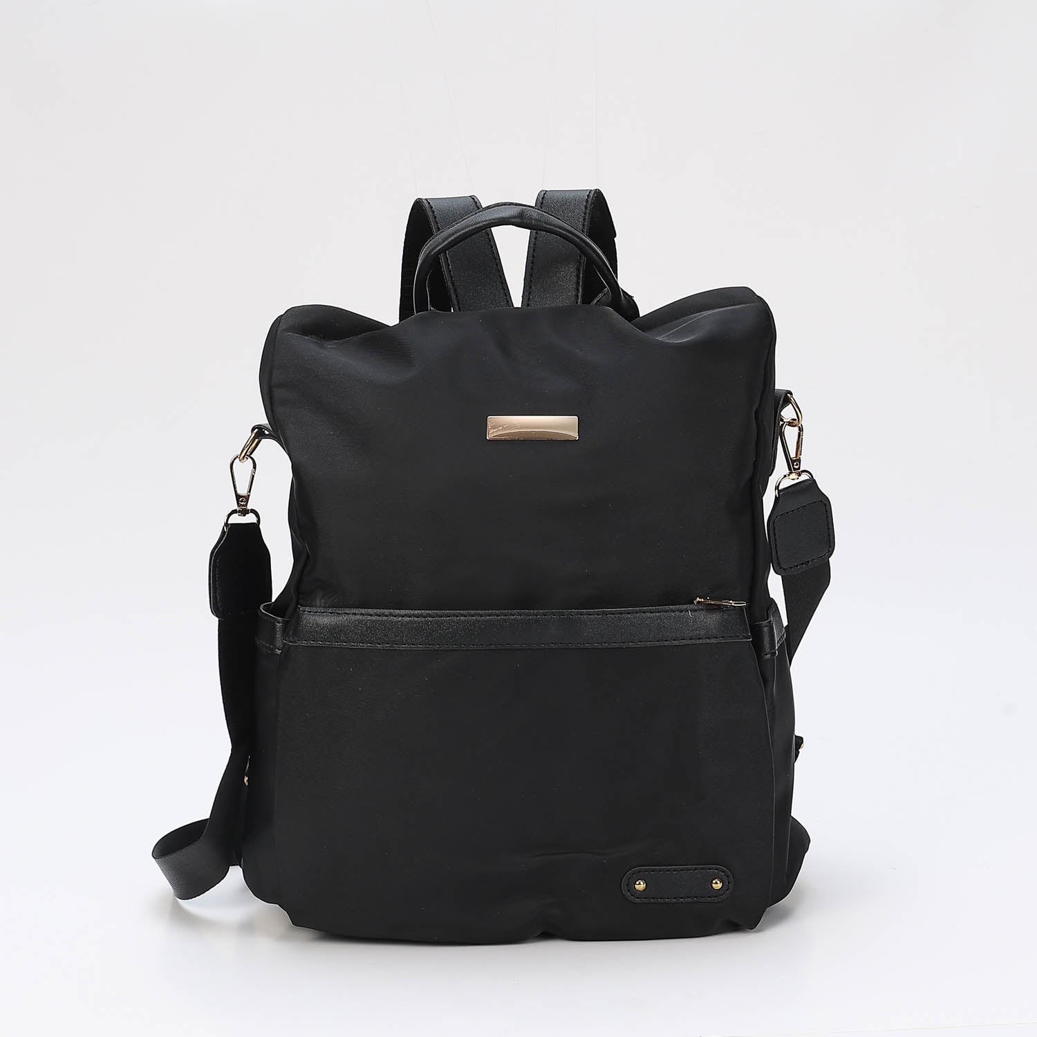 BACK PACK /MEDIANA LONA RECTANGULAR / ASA PARA BANDOLERA/ CIERRE INTER
