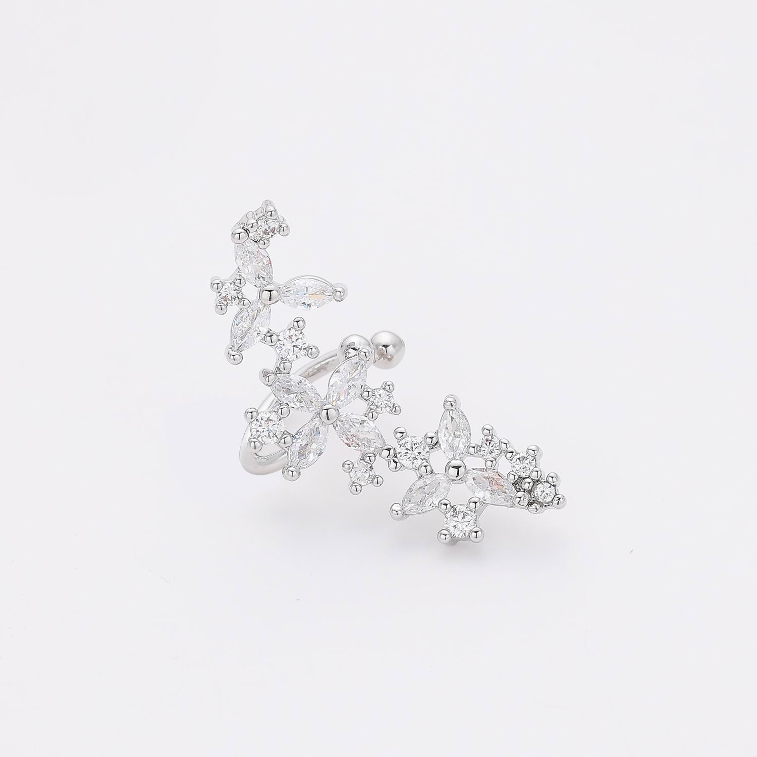 1 PZ /  GRAPA  LINEA  FLORES CRISTAL LATERAL