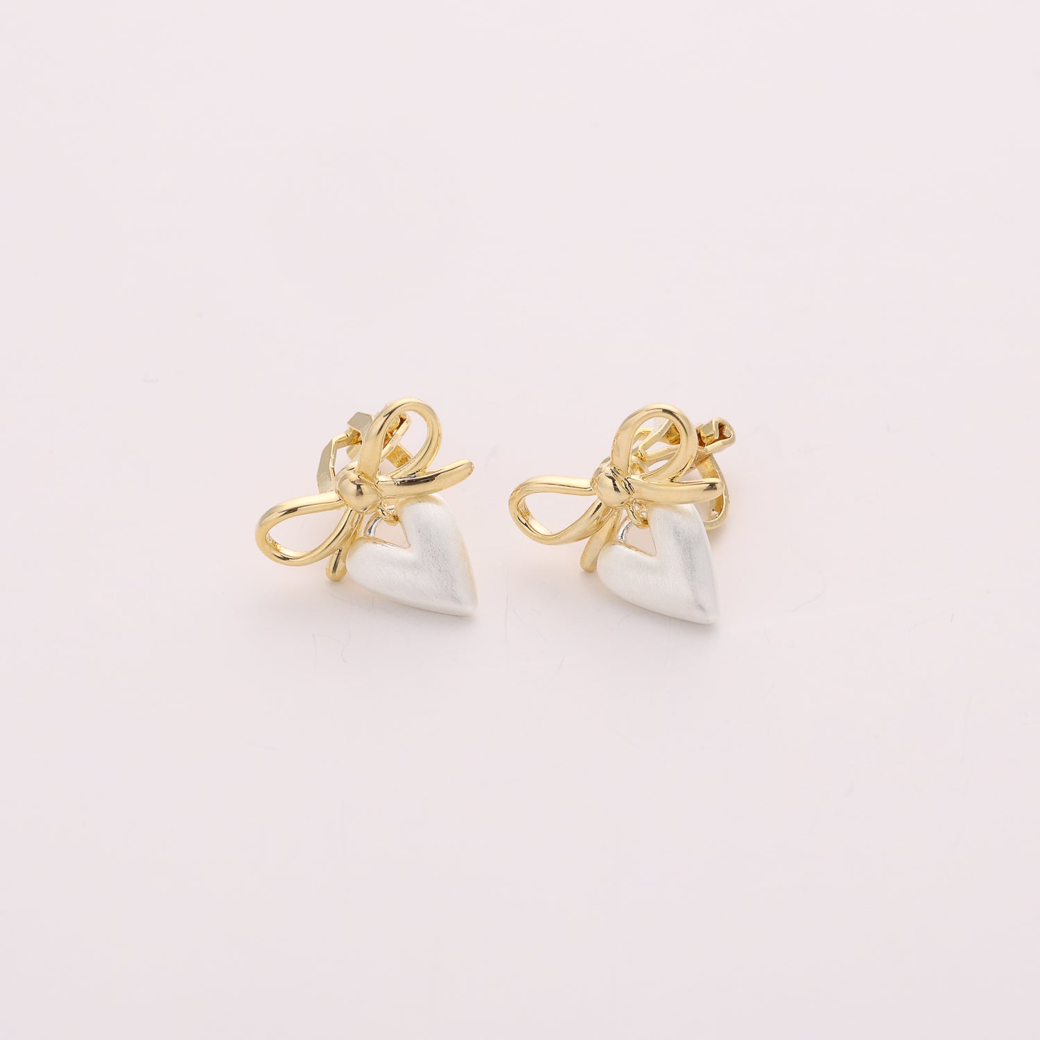 CLIP/ MOÑOS LAZO CUELGA CORAZON / DORADO