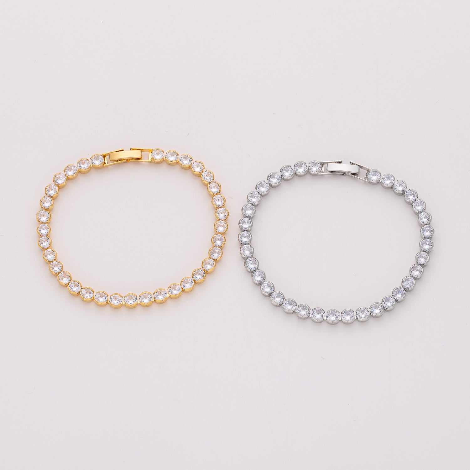 TENNIS BRACELET / CRISTAL MEDIANO