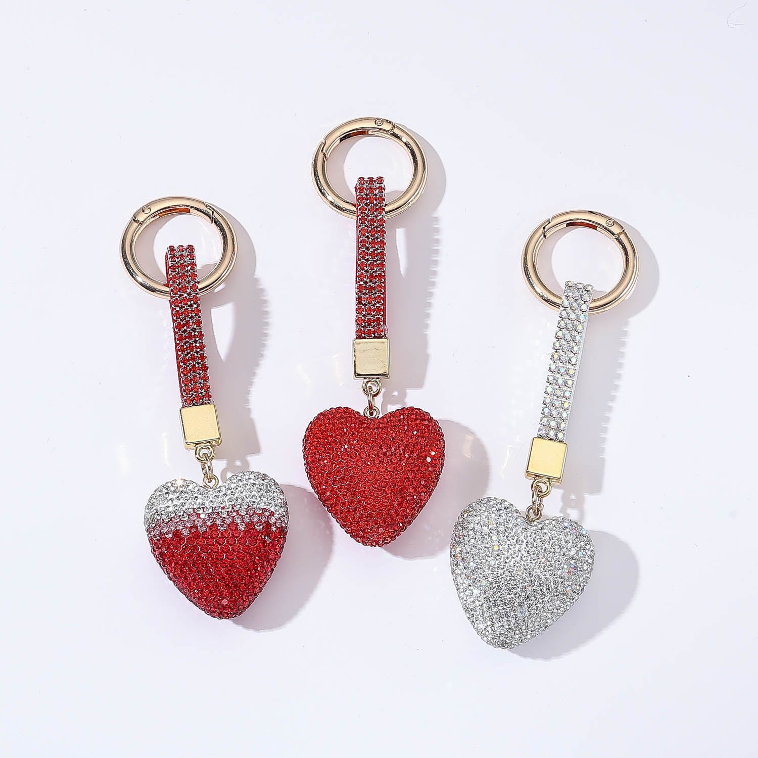 LLAVERO / CORAZON GORDO CRISTAL / ASA CRISTAL