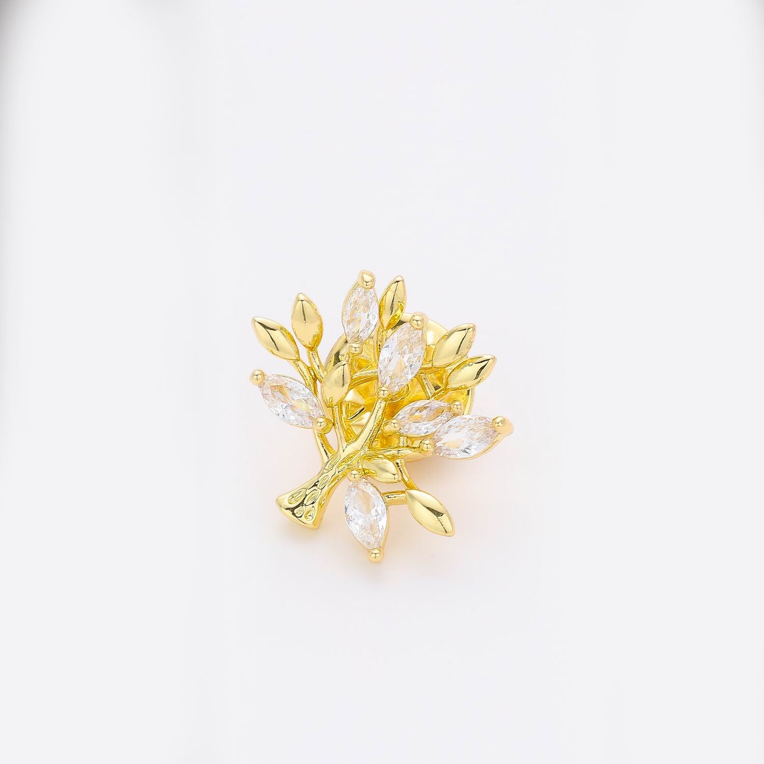 PIN ARBOL MARQUISES CRISTAL DORADO