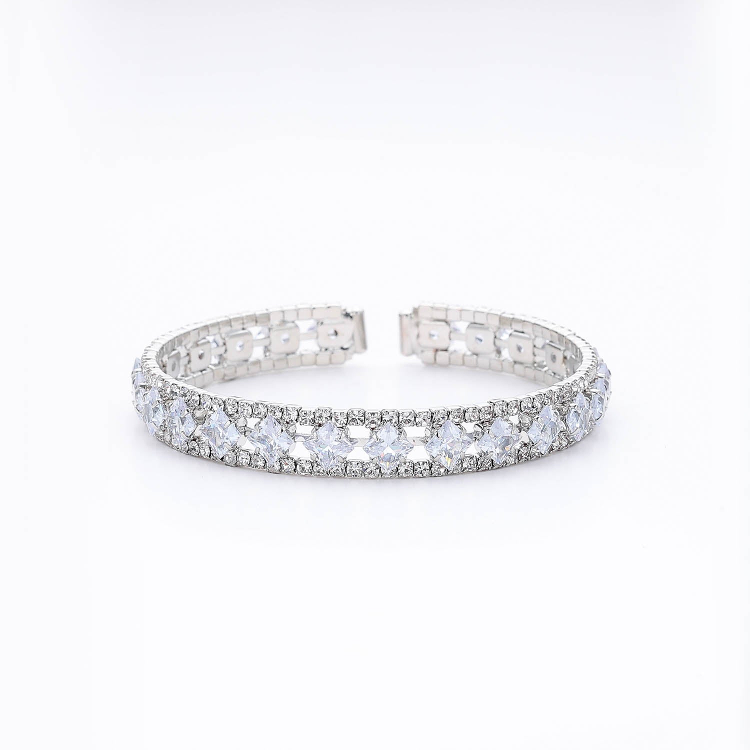 BRASALETE FLEXIBLE CRISTAL MED