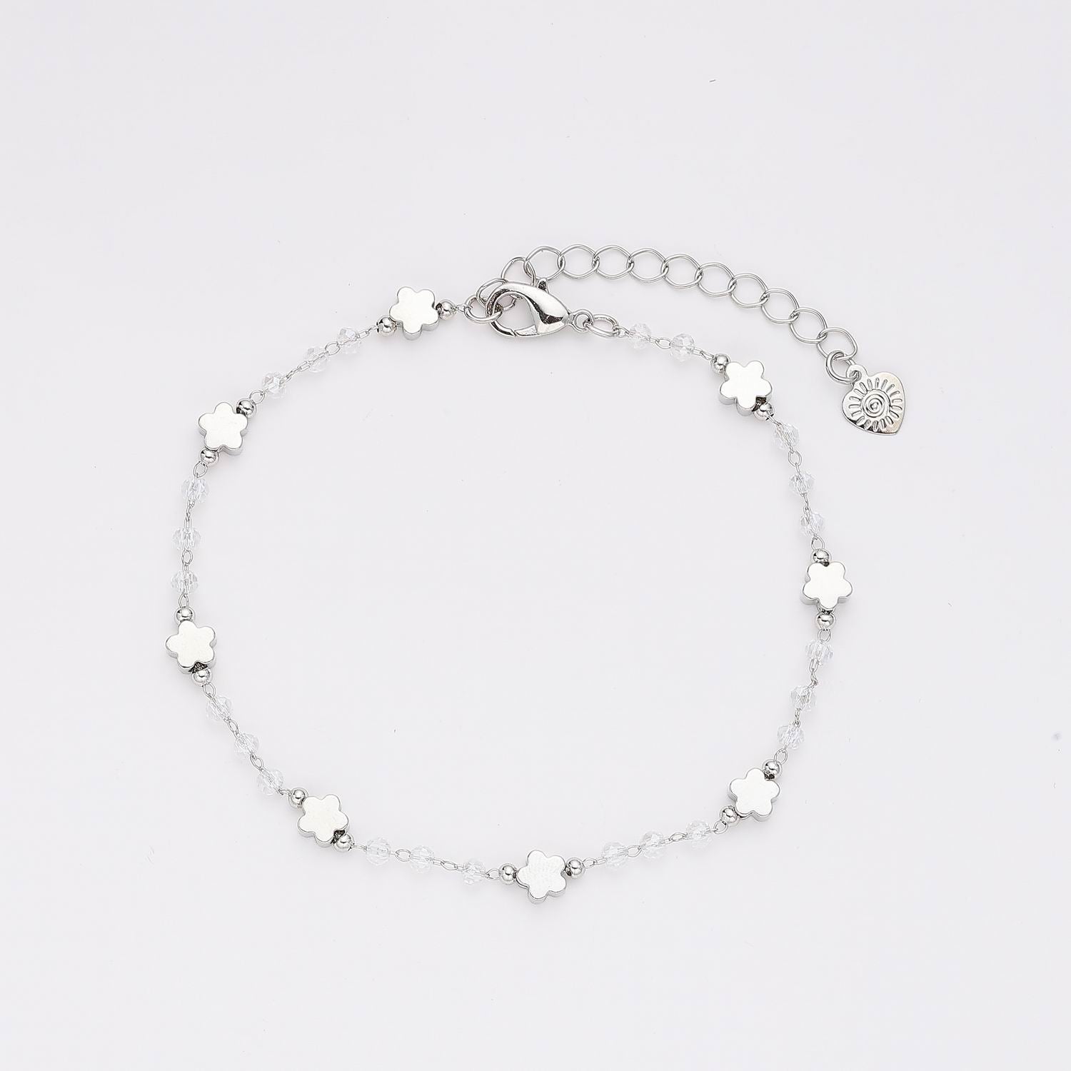 LINEA DELGADA SWAROVSKI / FLORES METAL