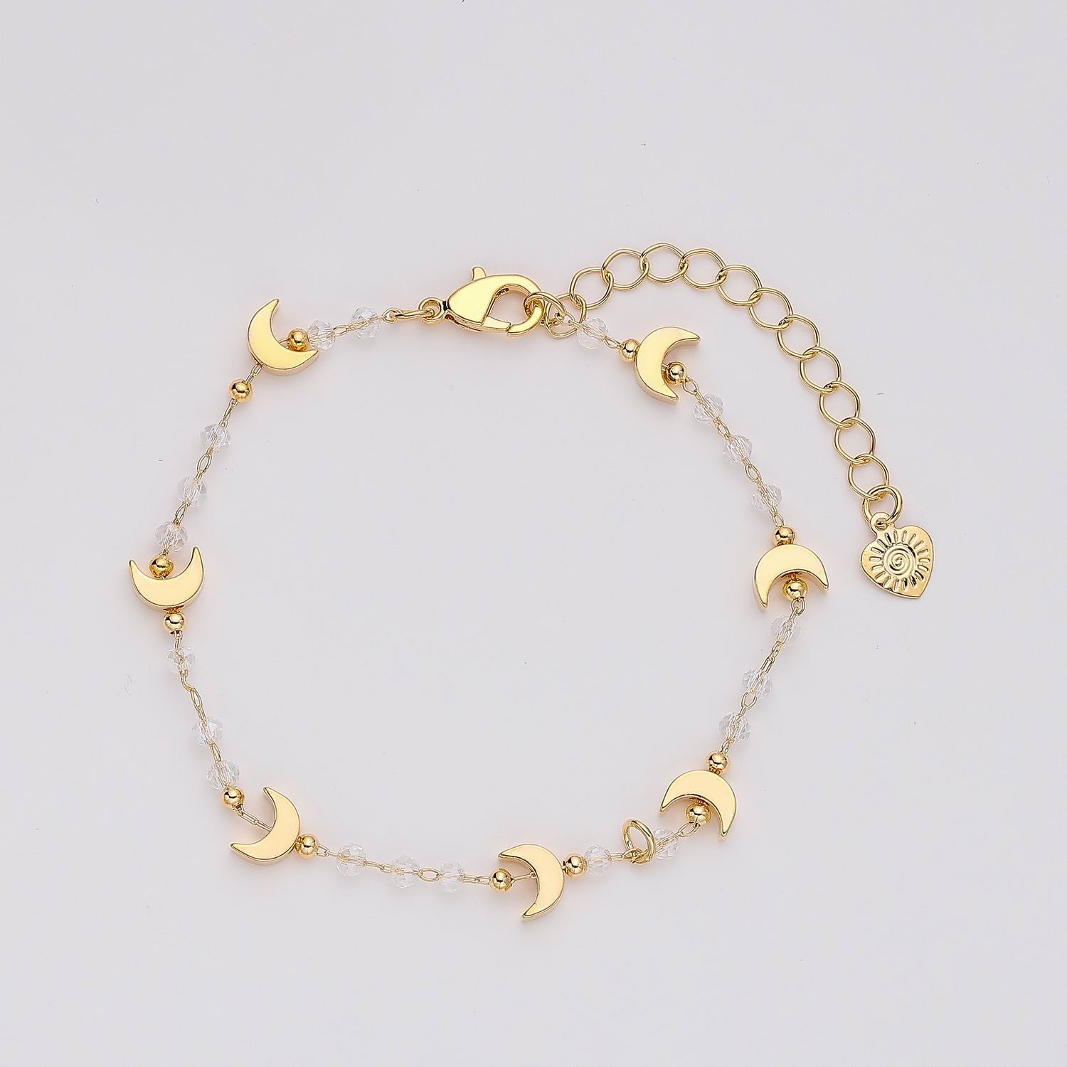 LINEA DELGADA SWAROVSKI / LUNAS  METAL