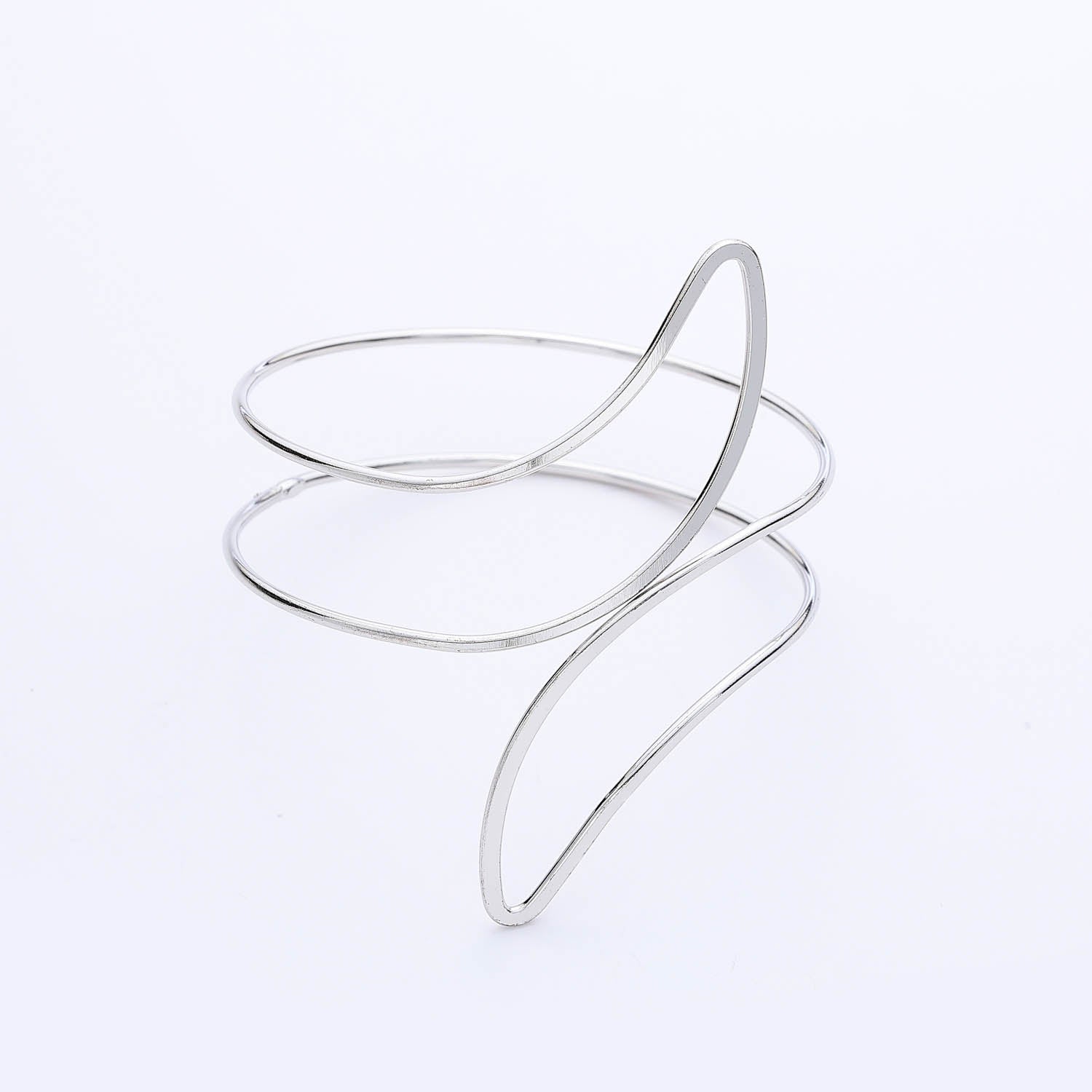 BRASALETE PARA BRAZO / 2 LINEAS DELGADAS UNIDAS EN PUNTA