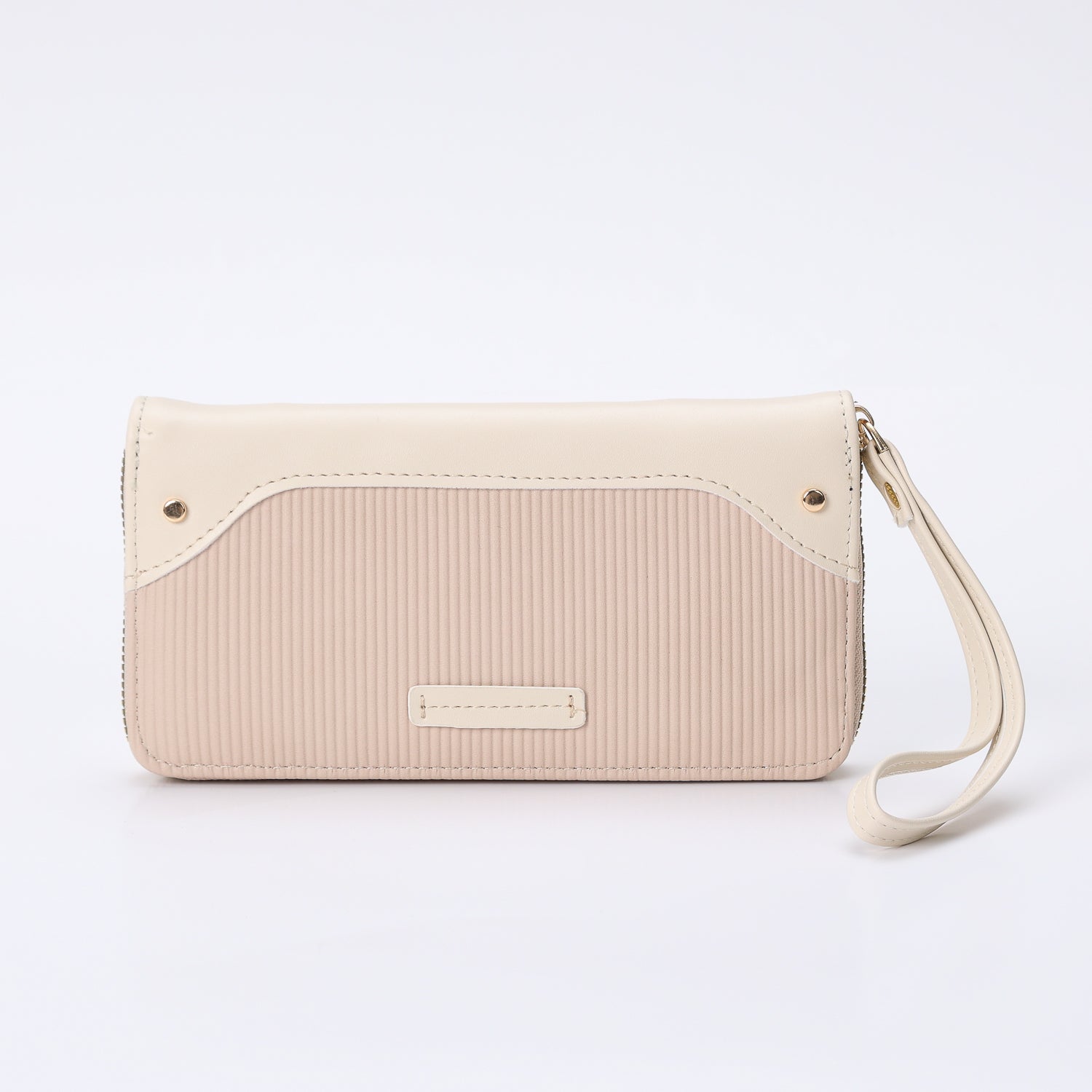 cartera rectangular mediana cierre/ piu lineas / asa mediana / negro