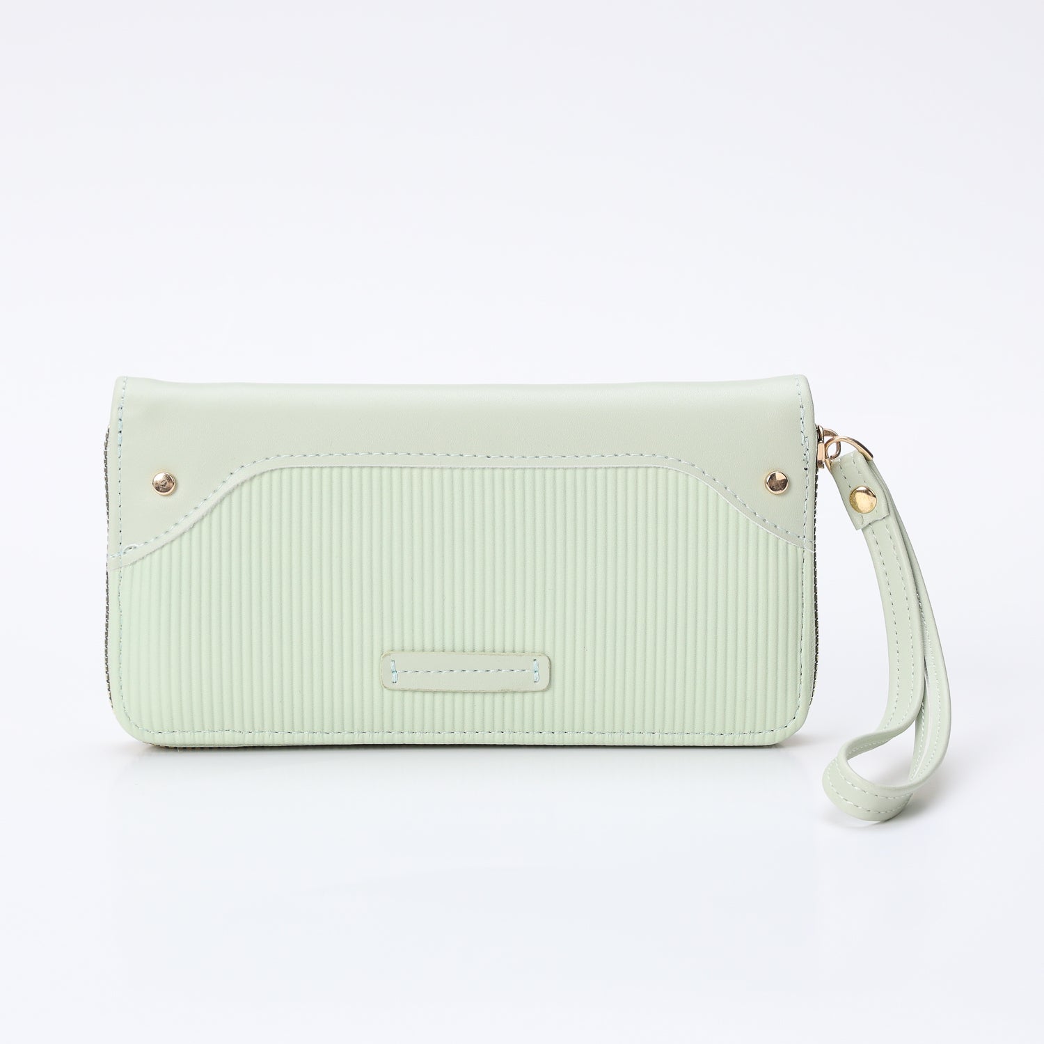 cartera rectangular mediana cierre/ piu lineas / asa mediana / negro