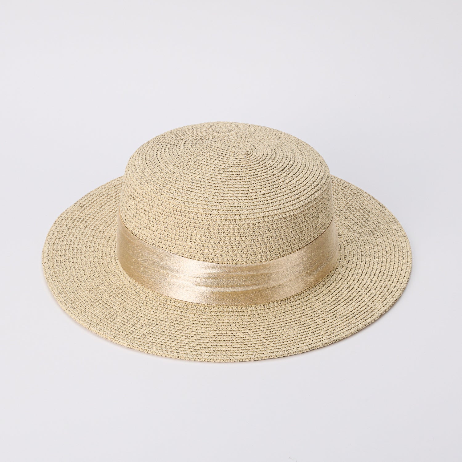 SOMBRERO CORDOBES / CINTA BLANCA/ BEIGE