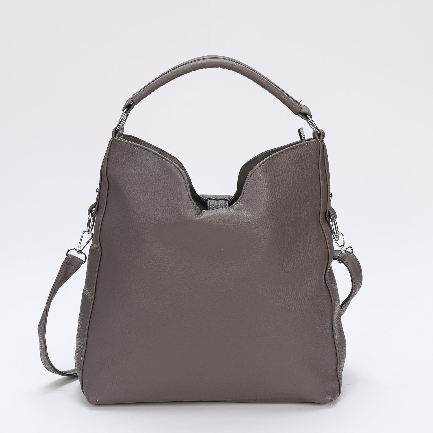 HOBO BAG MEDIANA /HRBILLA XG CUELGA EN G Y CIRCULO /ASA TRENZADA / NEGRO
