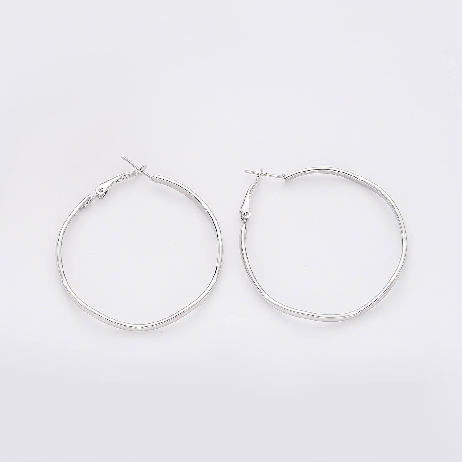 ARRACADA GRANDE  TUBULAR APLANADA SECCIONES PLATA