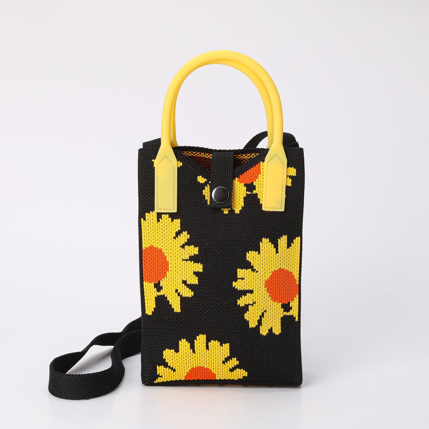 BANDOLERA MINI /RECTANGULAR TEJIDA/GATOS