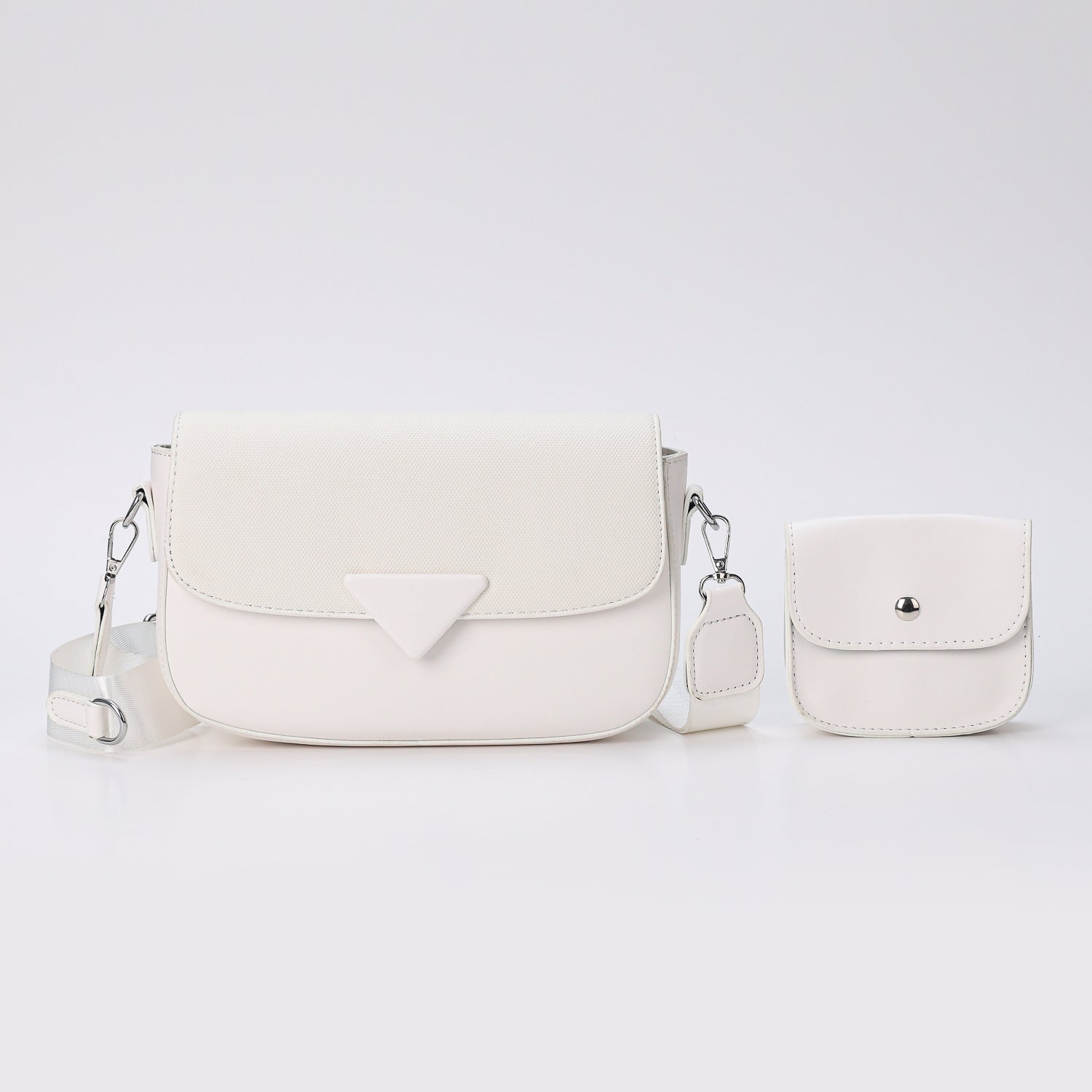 BANDOLERA  RECTANGULAR SUAVE / CARTERA EXTERIOR / CORREA TEXTIL