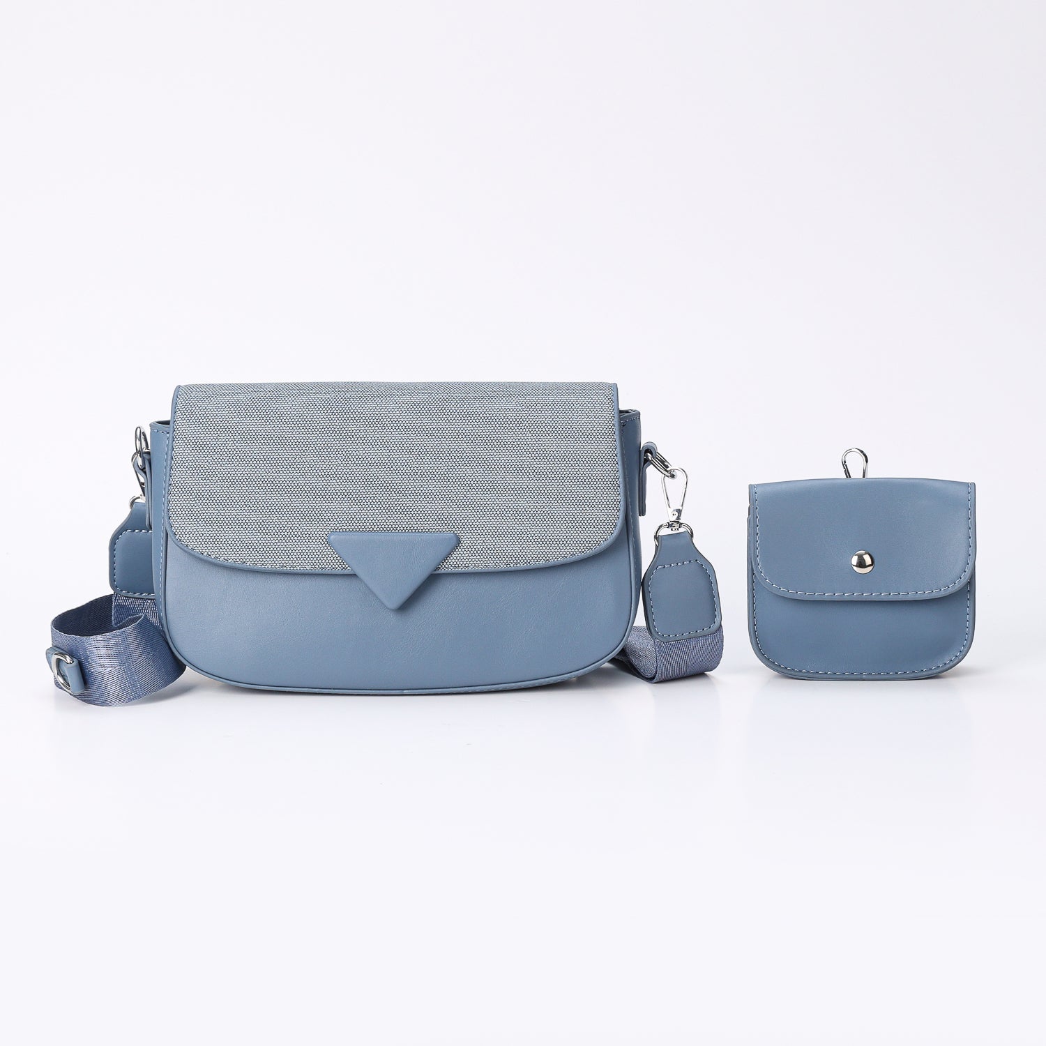 BANDOLERA  RECTANGULAR SUAVE / CARTERA EXTERIOR / CORREA TEXTIL