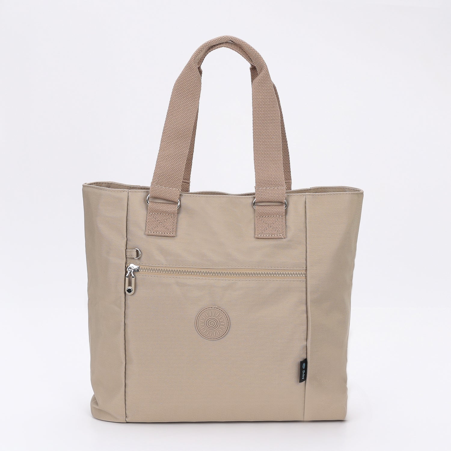 TOTE TIPO MOCHILA / ASA LARGA /RECTANGULAR LONA GRANDE / CIERRE / SOLEY