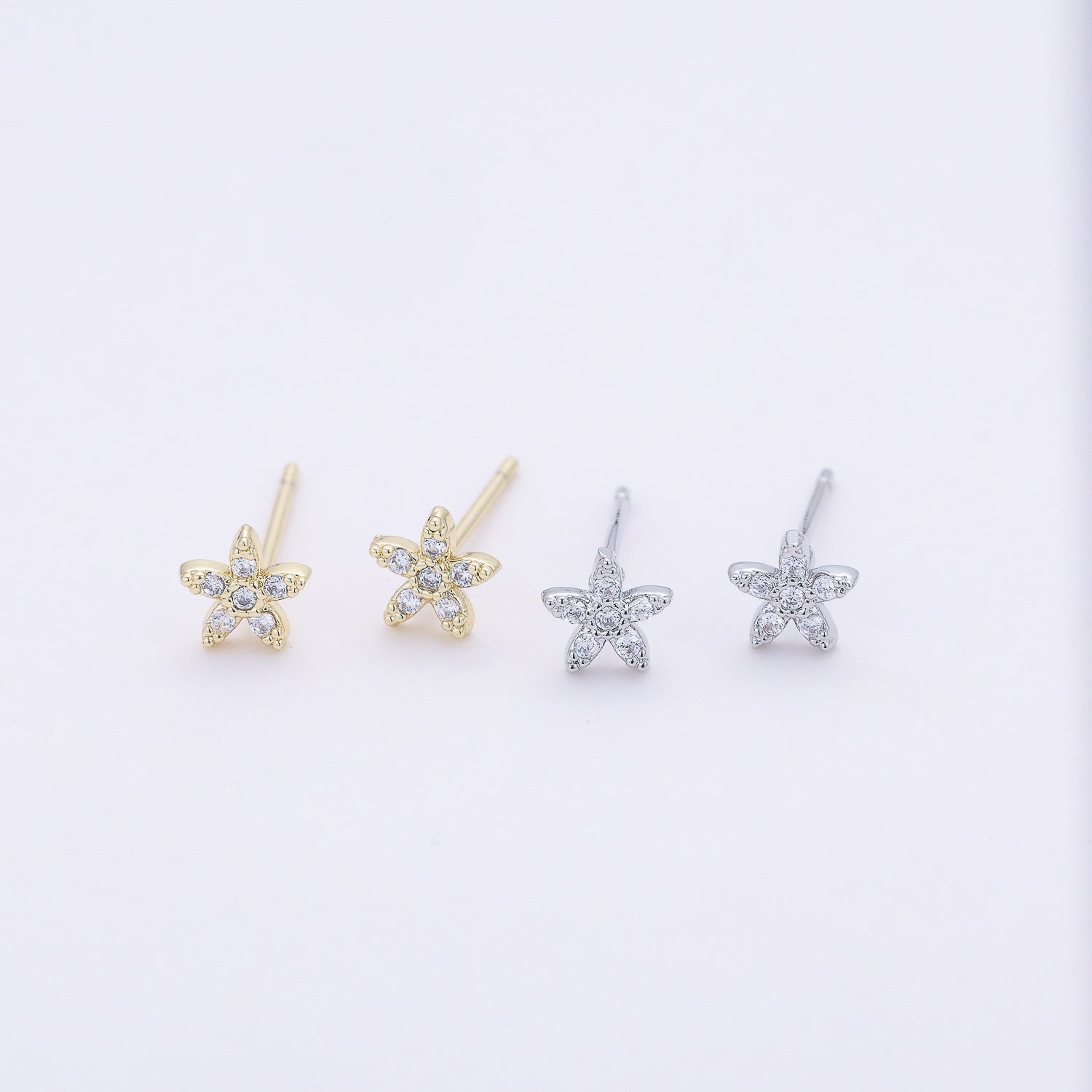 broquel mini flor cristal tupido