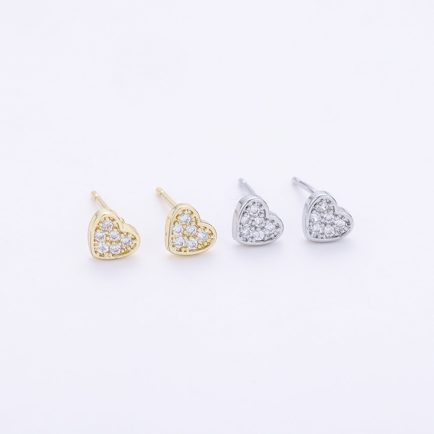 broquel mini corazon cristal
