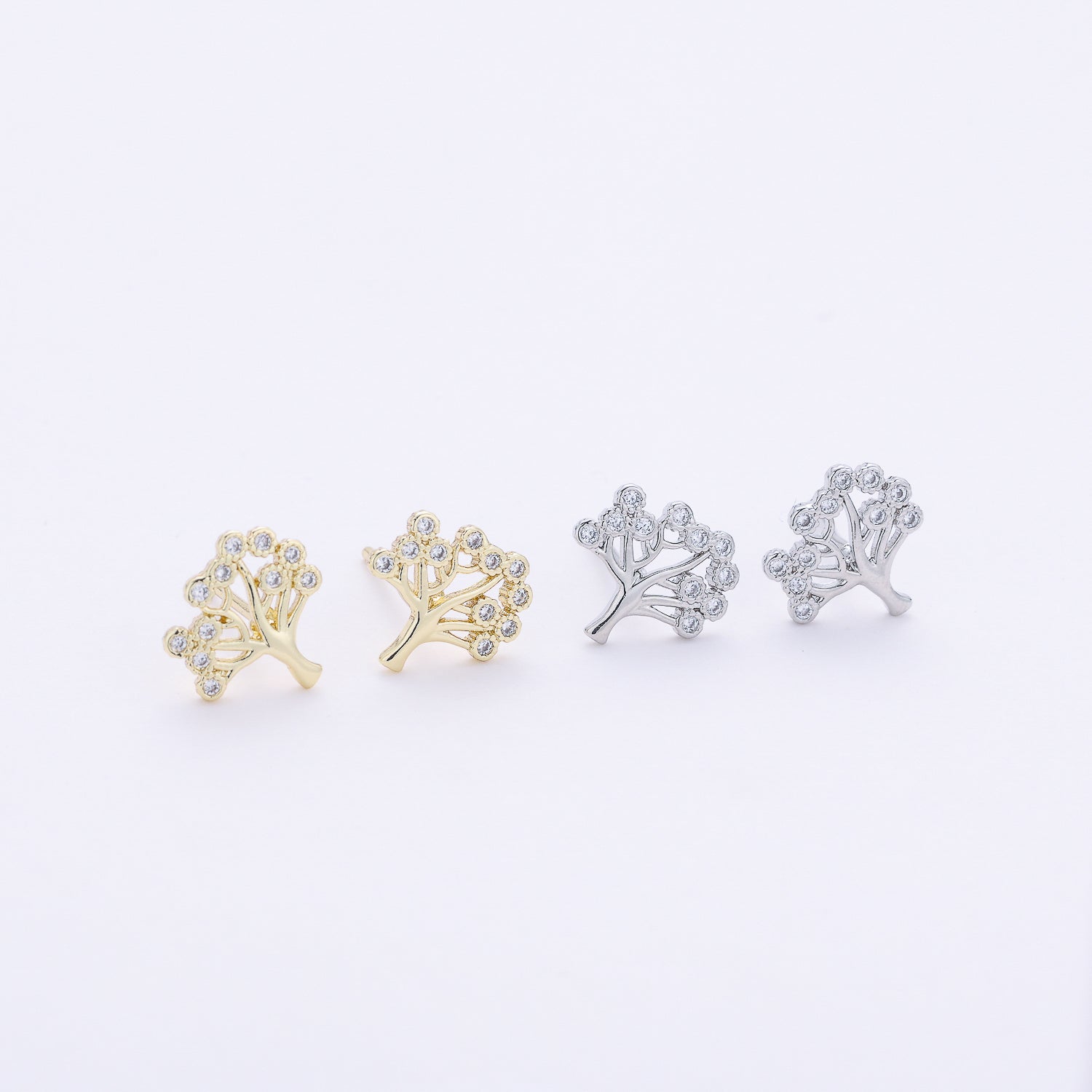 broquel arbol hojas cristal