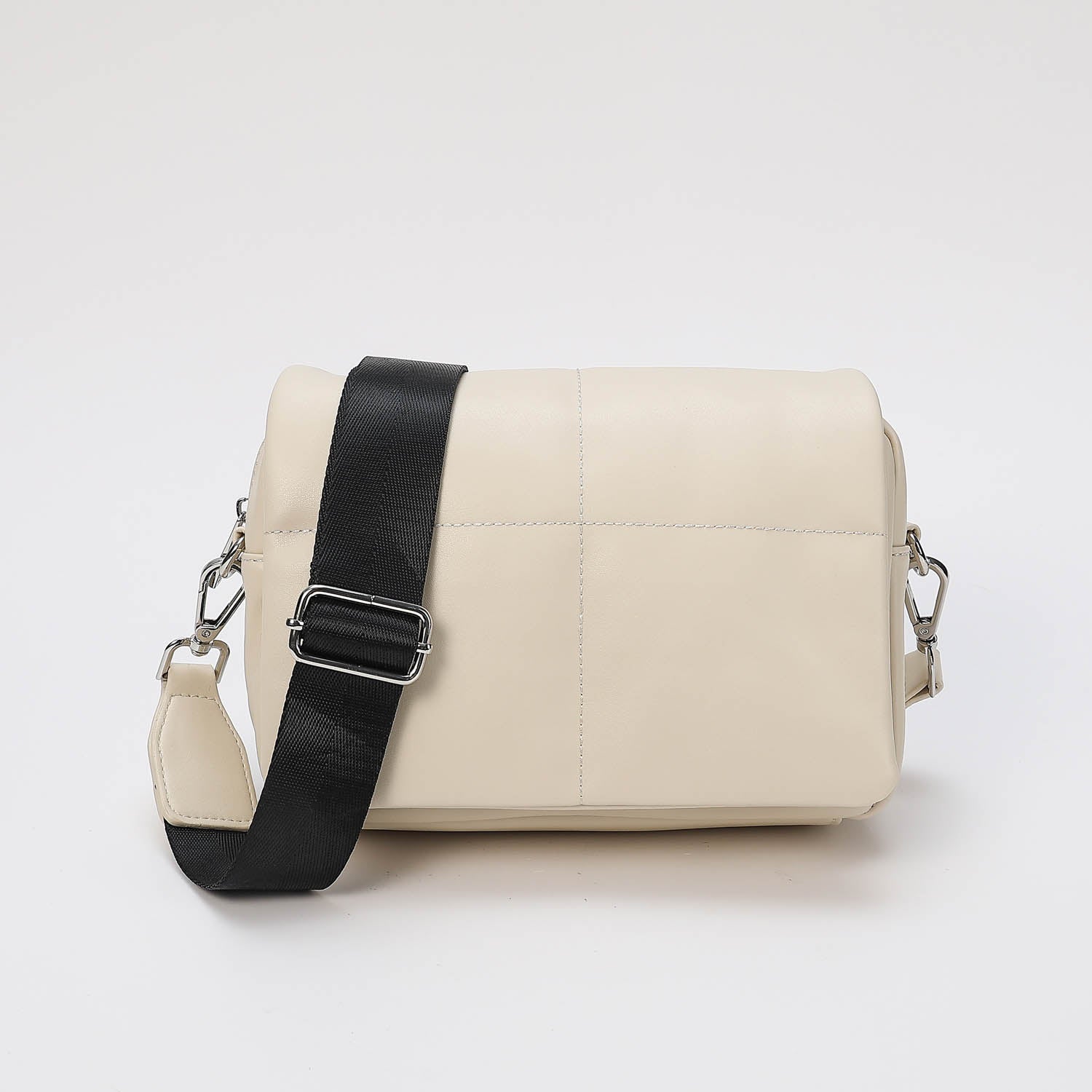 BANDOLERA RECTANGULAR SUAVE FLAP COMPLETA / CORREA TEX