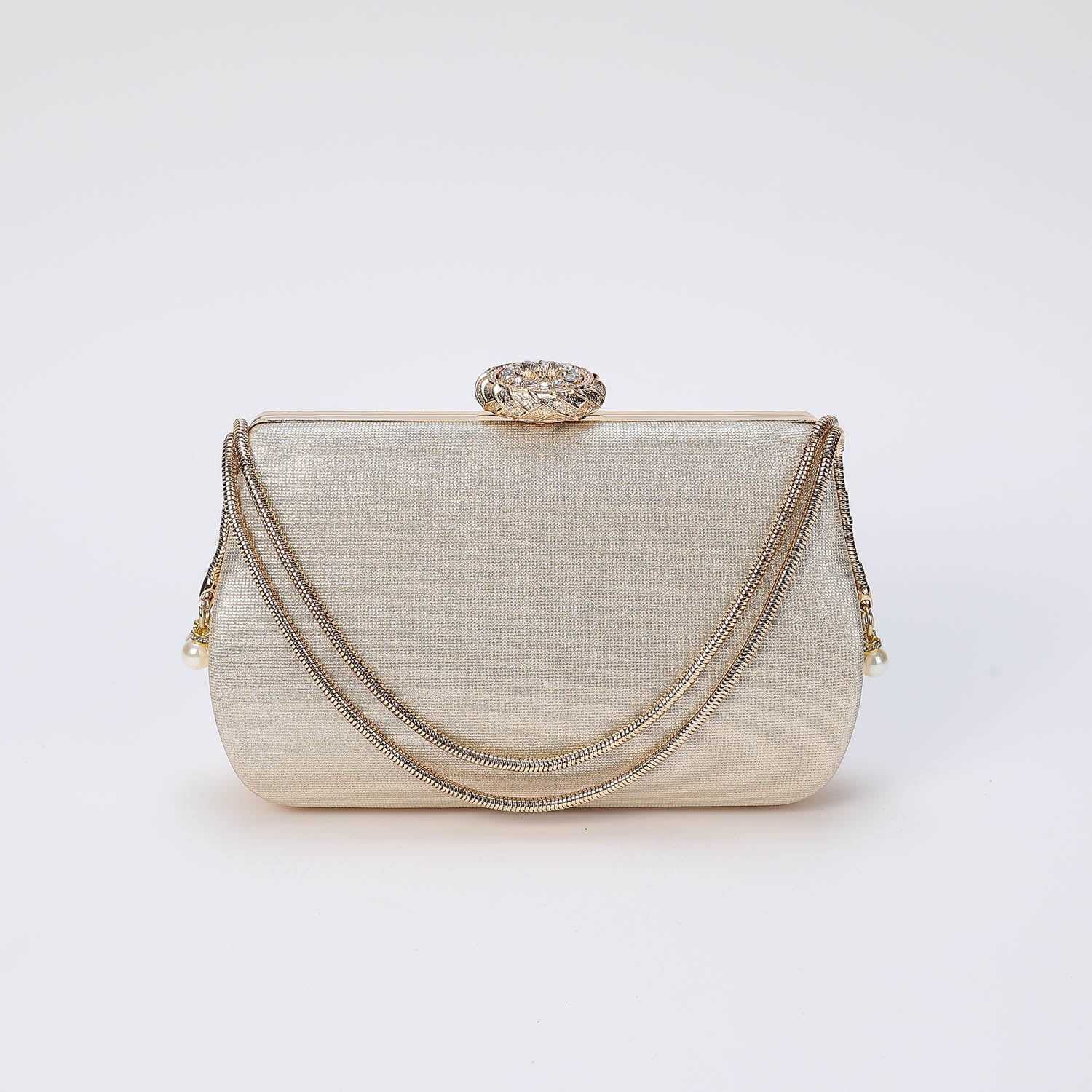 BOL NOCHE/ DE CAJA RIGIDA / BROCHE CIRCULAR TEX