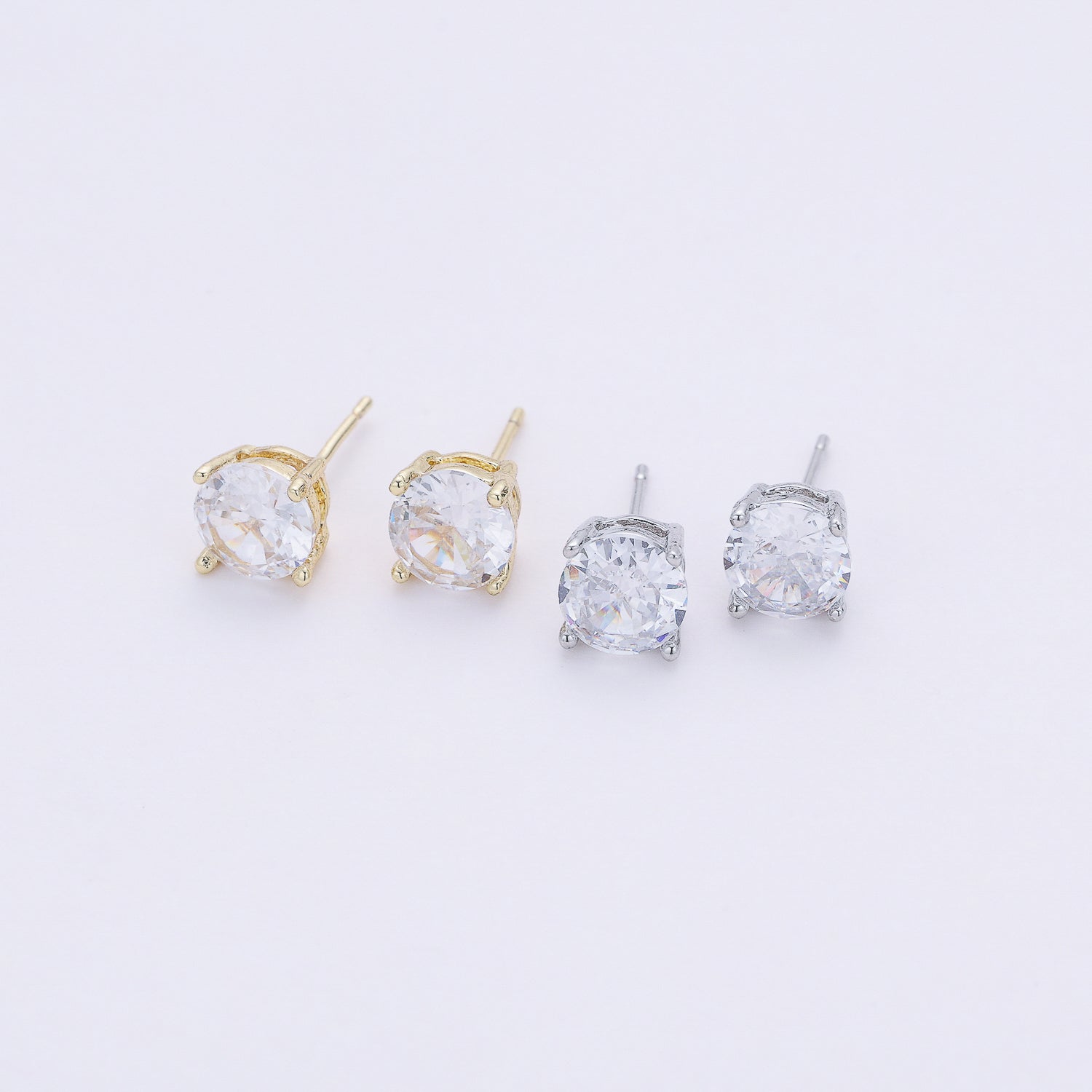 broquel cristal grande / dorado