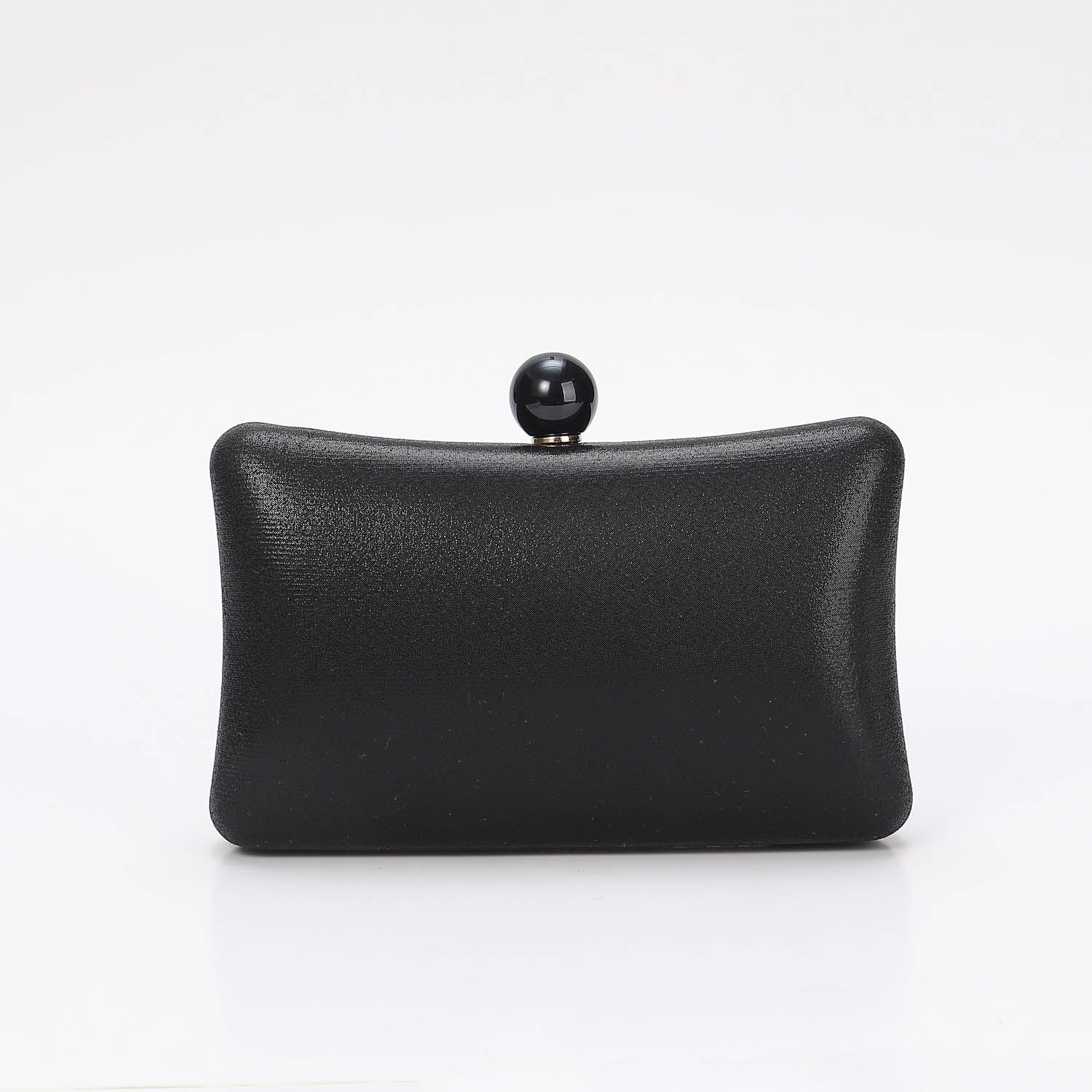 BOL NOCHE/ CAJA RIGIDA RECTANGULAR / BROCHE BOLA NEGRA