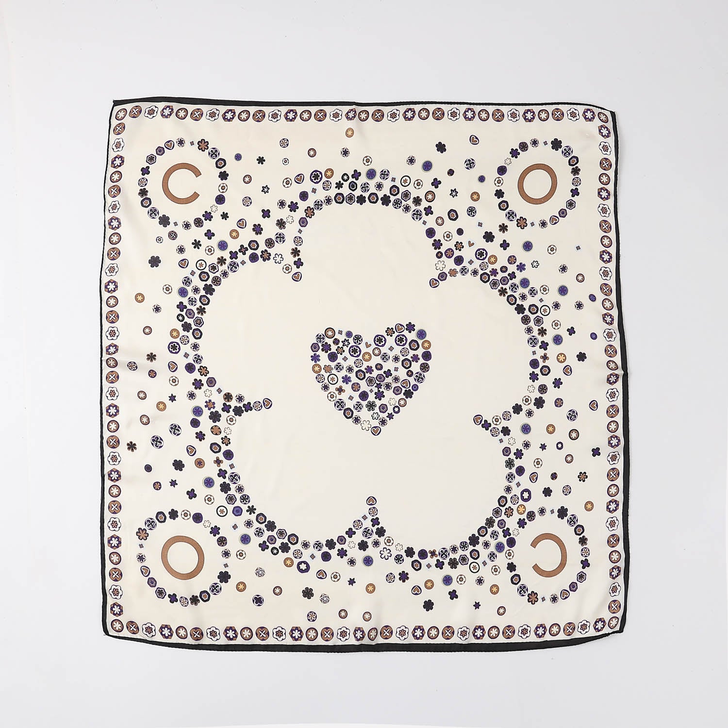 MASCADA PERFIL FLOR XG DE FLORES Y MONOGRAMAS CHICAS