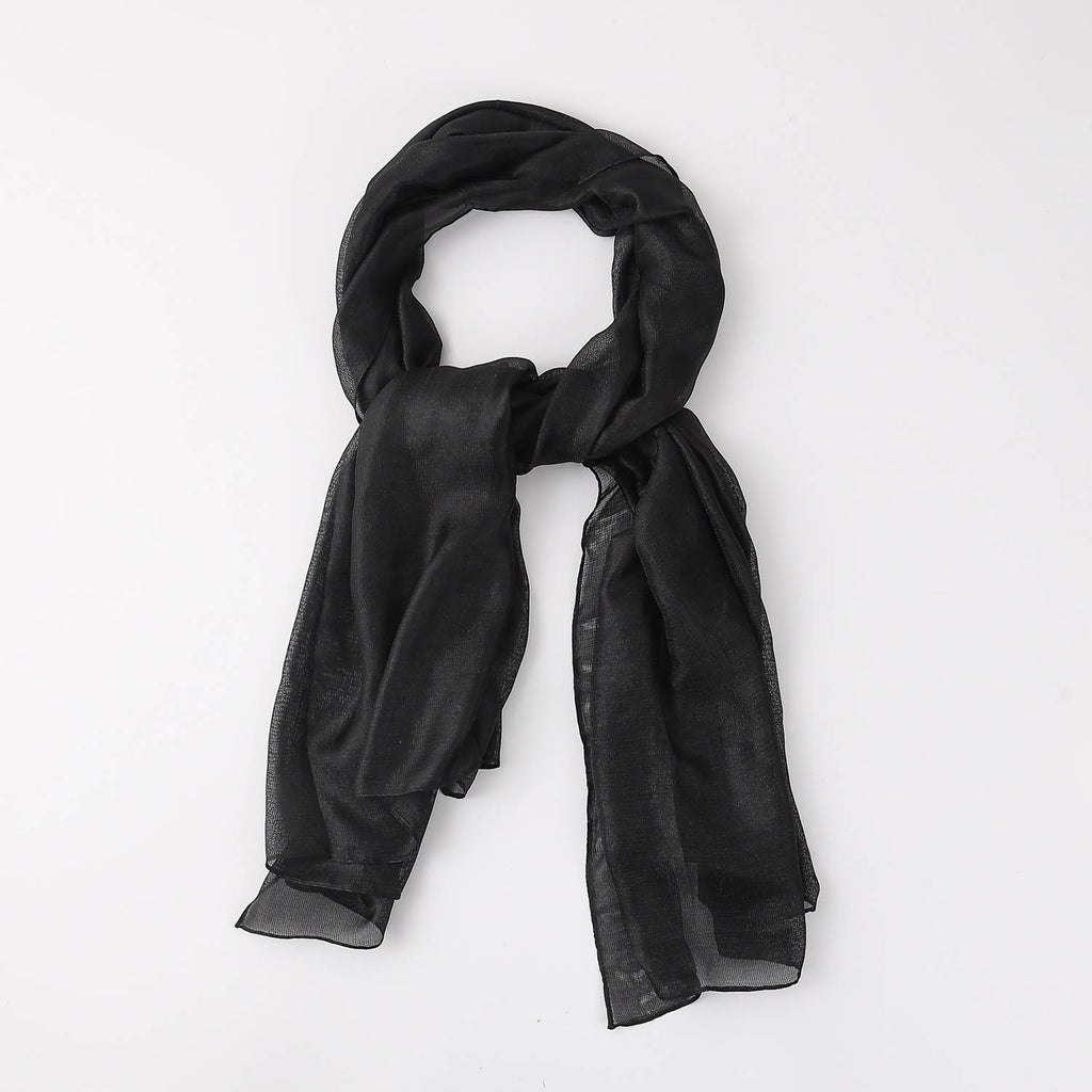 BUFANDA BRILLOSA DELGADA