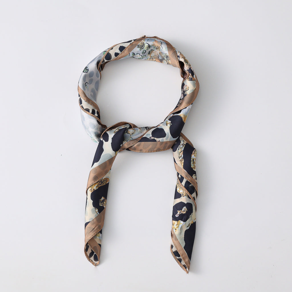 MASCADA /2 VISTAS /70X70 / ANIMAL PRINT