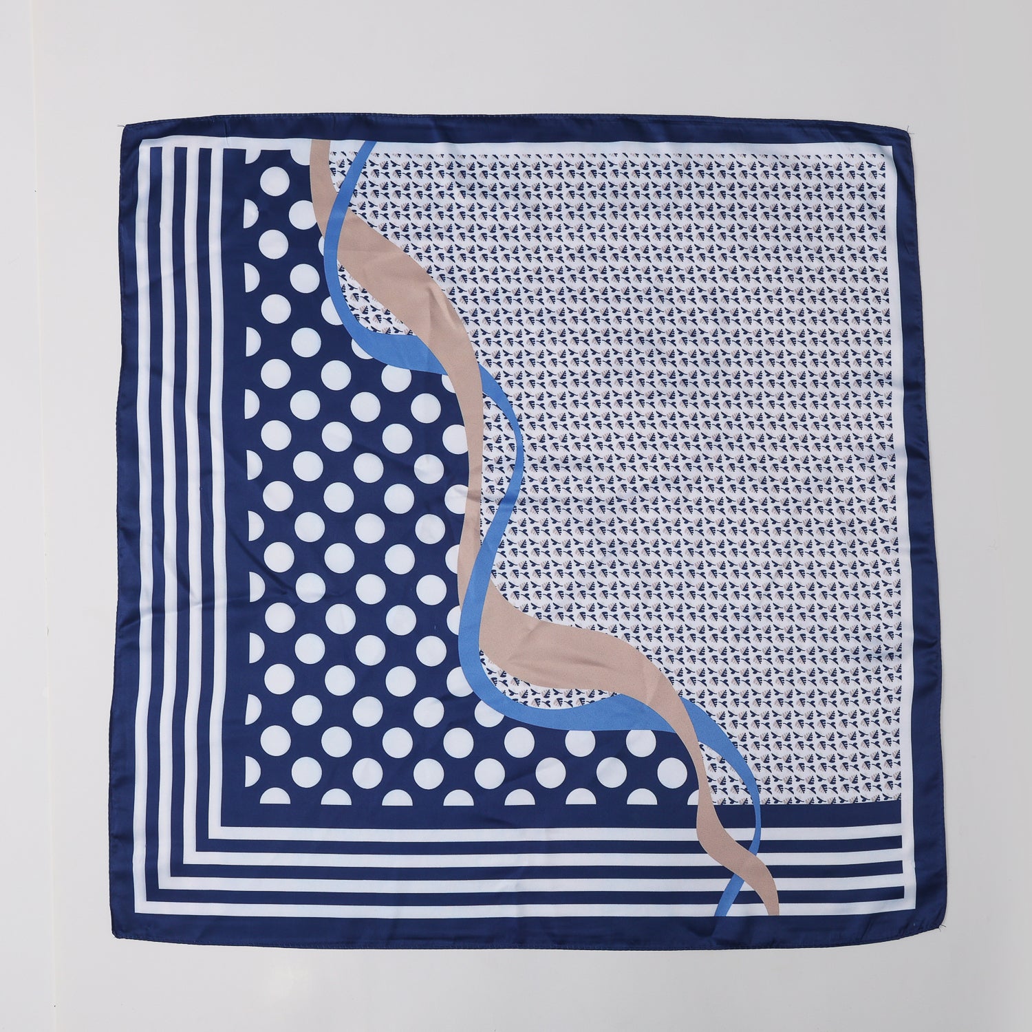 MASCADA 70X70 / DISEÑO GEOMETRICO / PUNTOS / PERFIL LINEAS / MONOGRAMA / NEGRO Y BLANCO