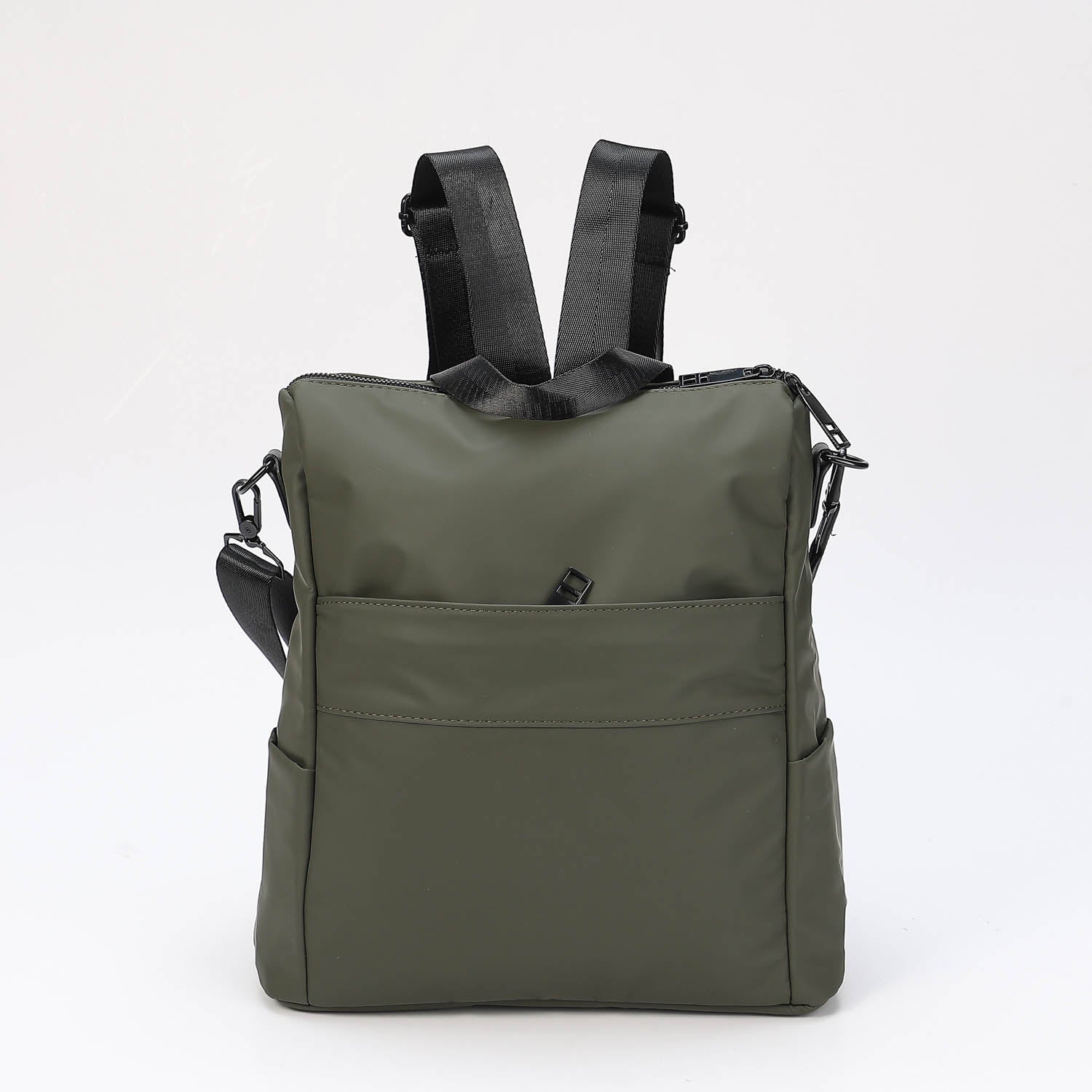 BACK PACK LONA GRUESA RECTANGULAR GRANDE SENCILLA