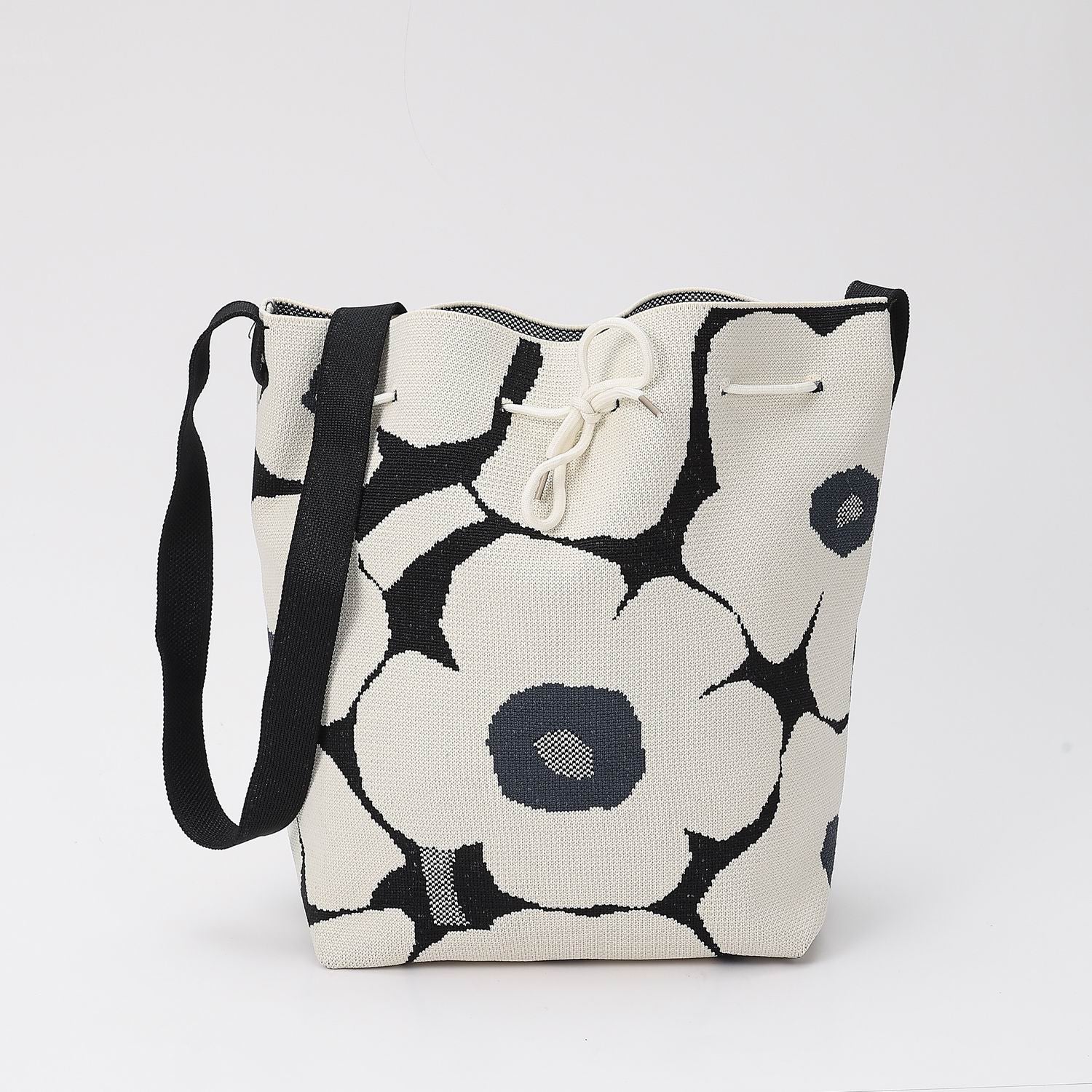 BANDOLERA TIPO COSTAL / TEXTIL / FLORES MODERNAS XG